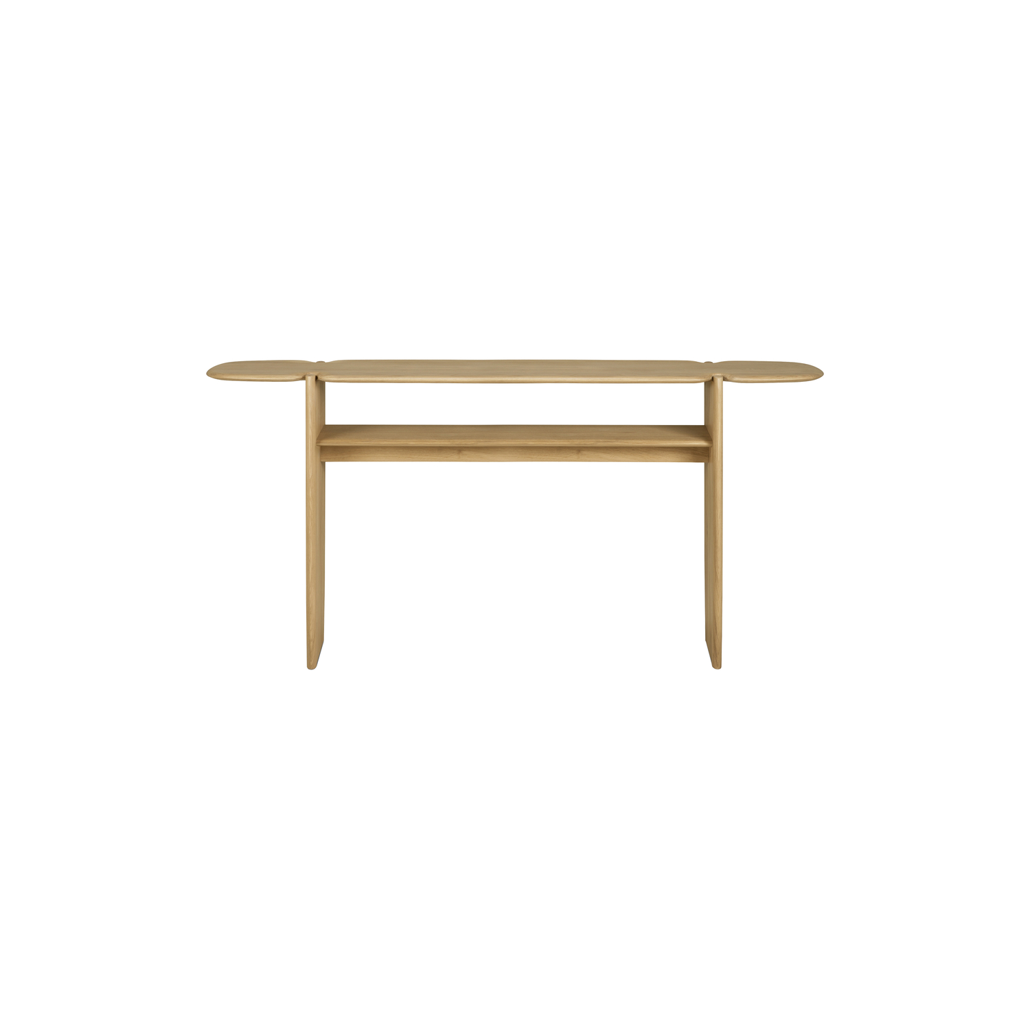 Ethnicraft - Console PI - Bois naturel - Chêne massif - Designer Alain van Havre
