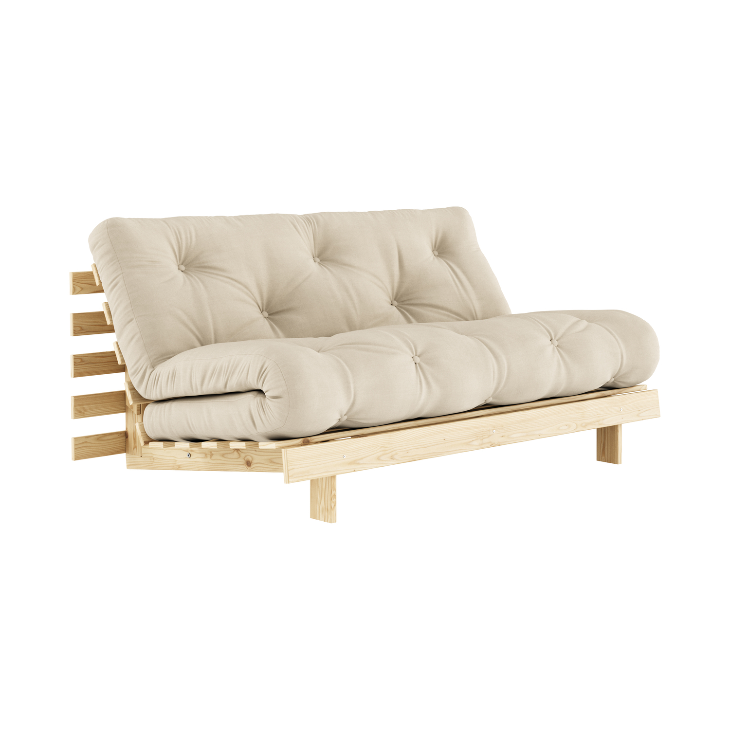 KARUP - Divano 2 posti Roots - Beige - Fibre riciclate miste