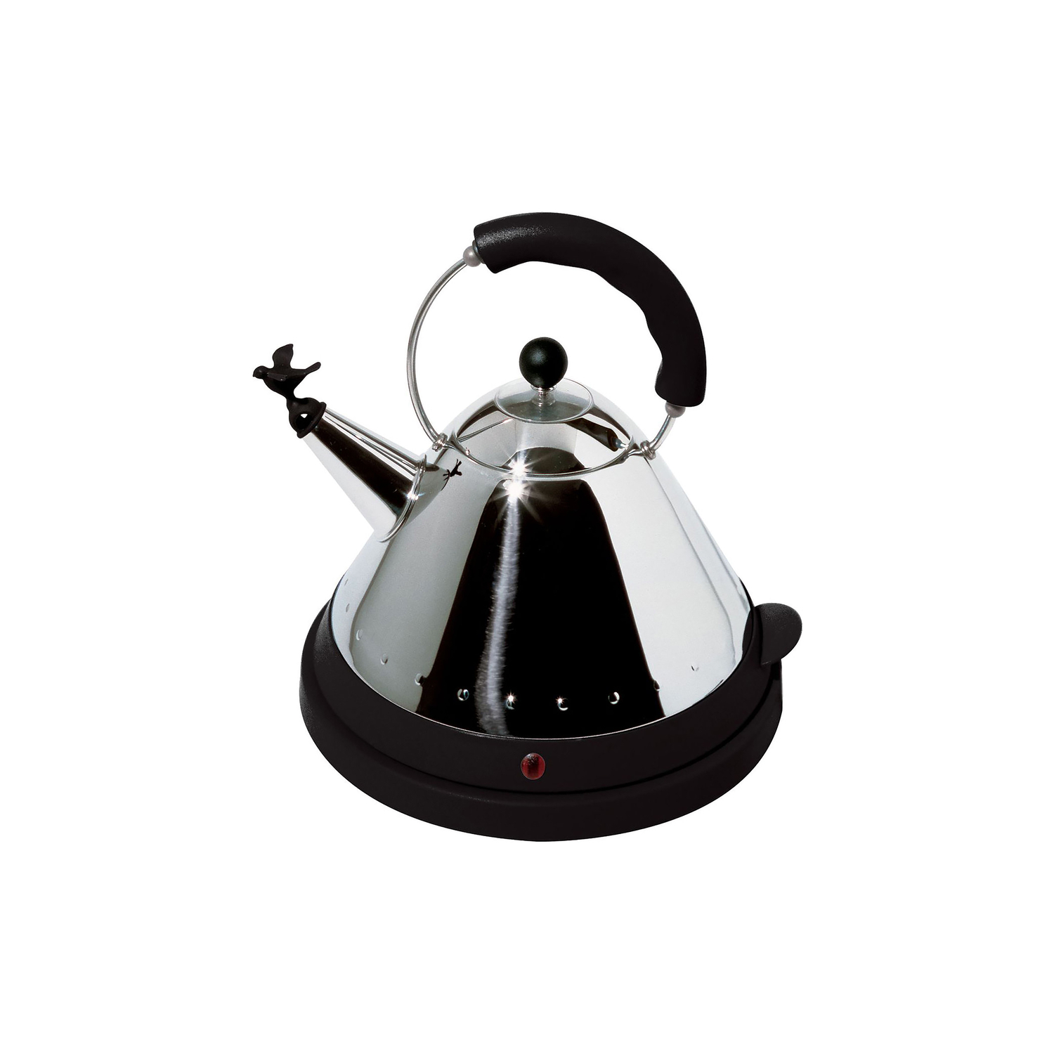 Alessi Black - Electric Kettle Oisillon - Polyamide - Designer Michael Graves