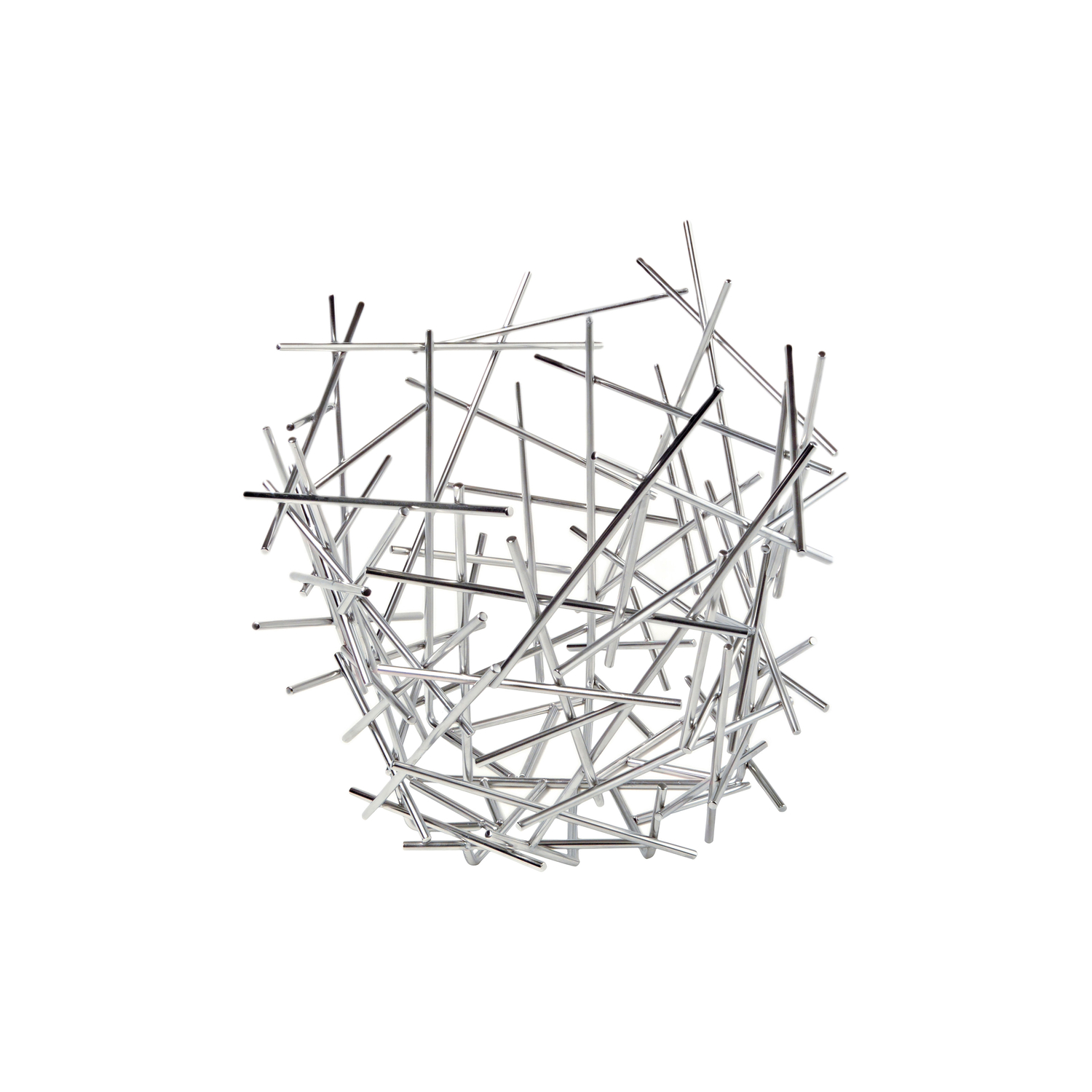 Alessi - Basket Blow Up - Metal - Stainless Steel - Designer Fratelli Campana