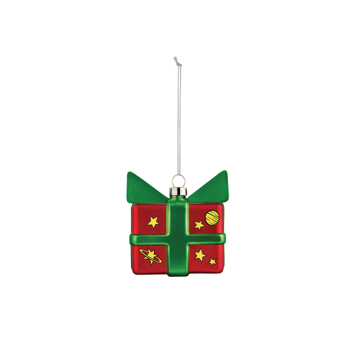 Alessi Green - Bauble Noël - Blown Glass - Designer Massimo Giacon Small