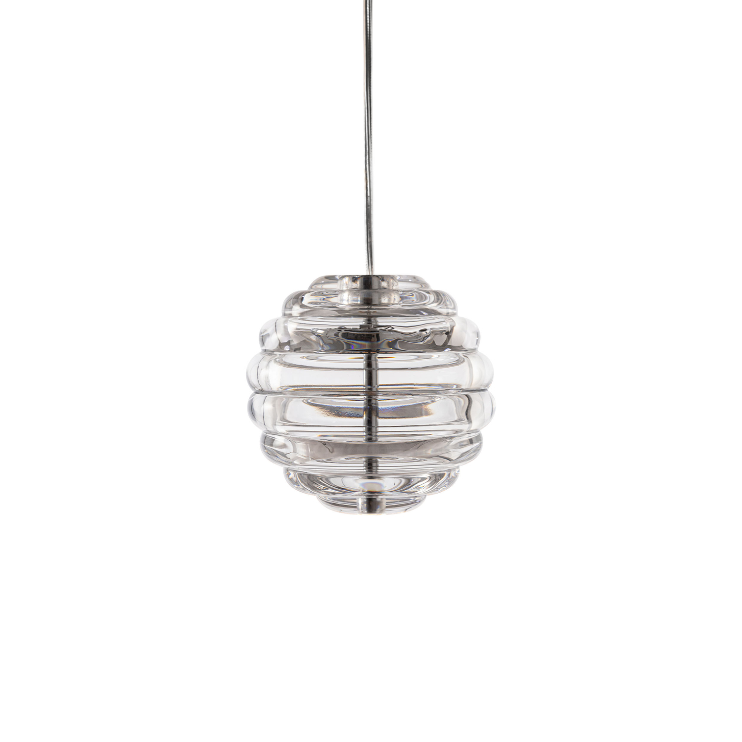 Tom Dixon Light - Pendant Press - Transparent - Pressed Glass - Designer - Image 1