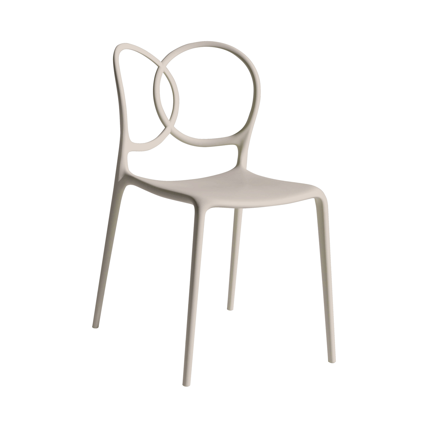 Driade Pink - Stacking Chair Sissi - Polythene - Designer Ludovica & Roberto Palomba