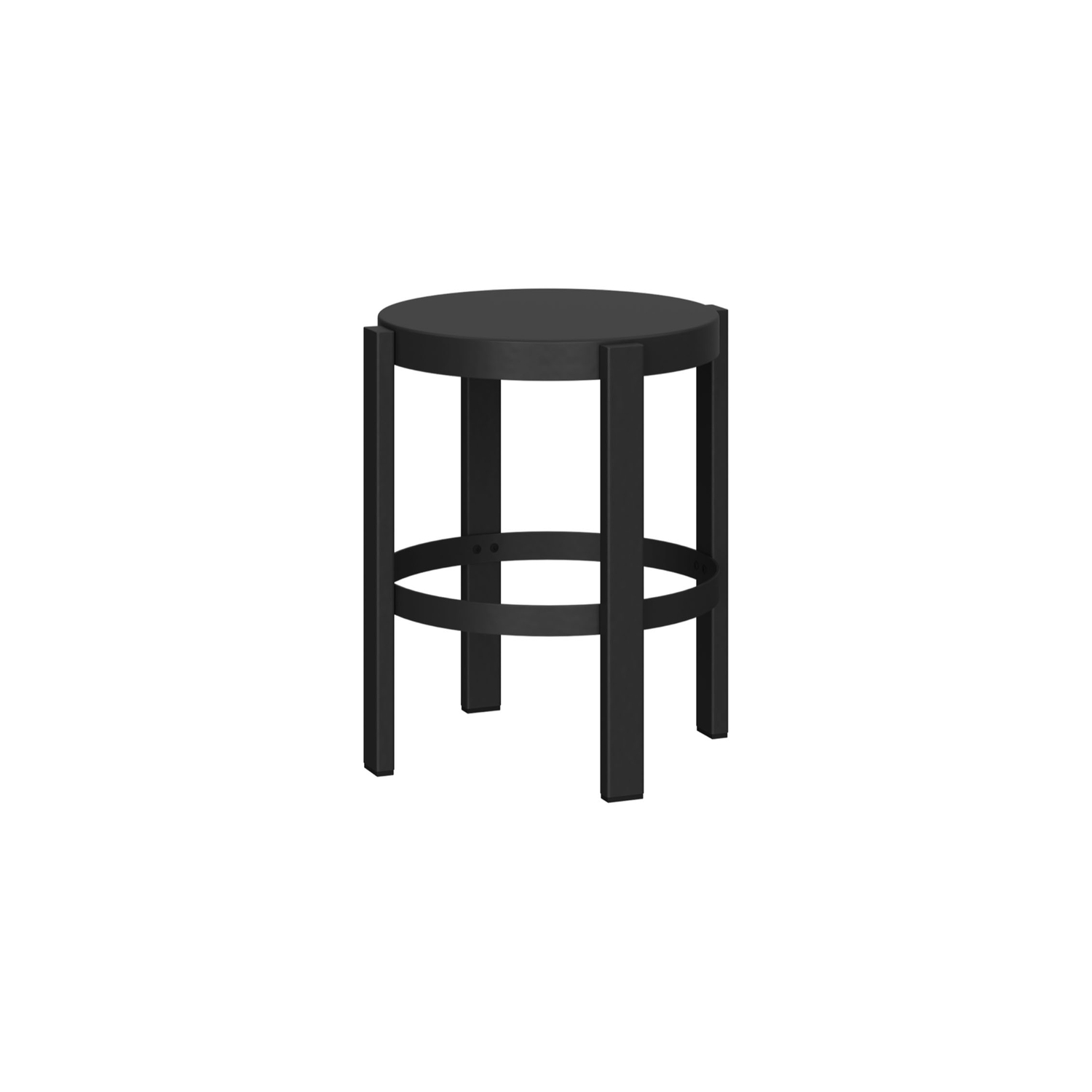 Noo.ma Black Noo. Ma - Stool Doon - Steel - Designer Noo. Ma Team