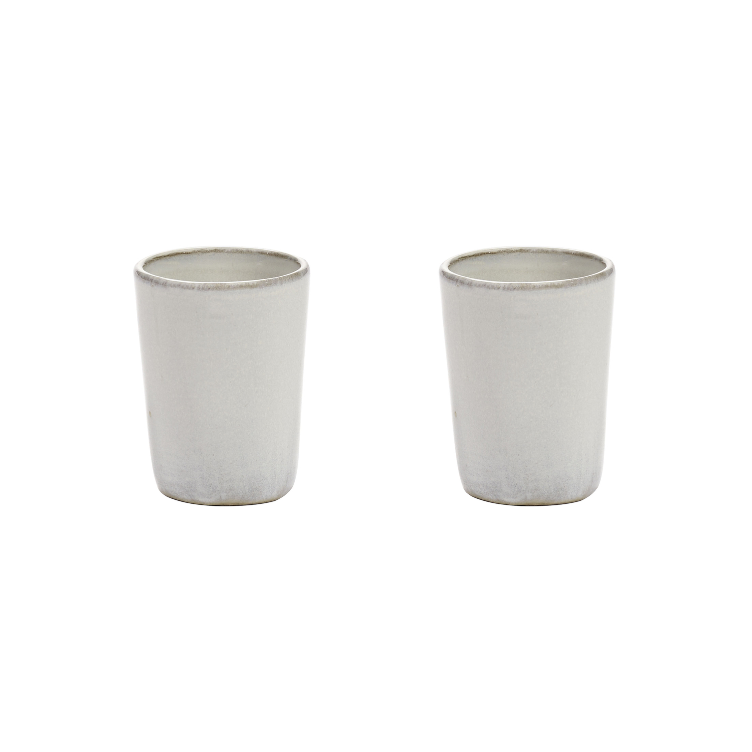 Serax - Espresso Cup La Mère - White - Sandstone - Designer Marie Michielssen