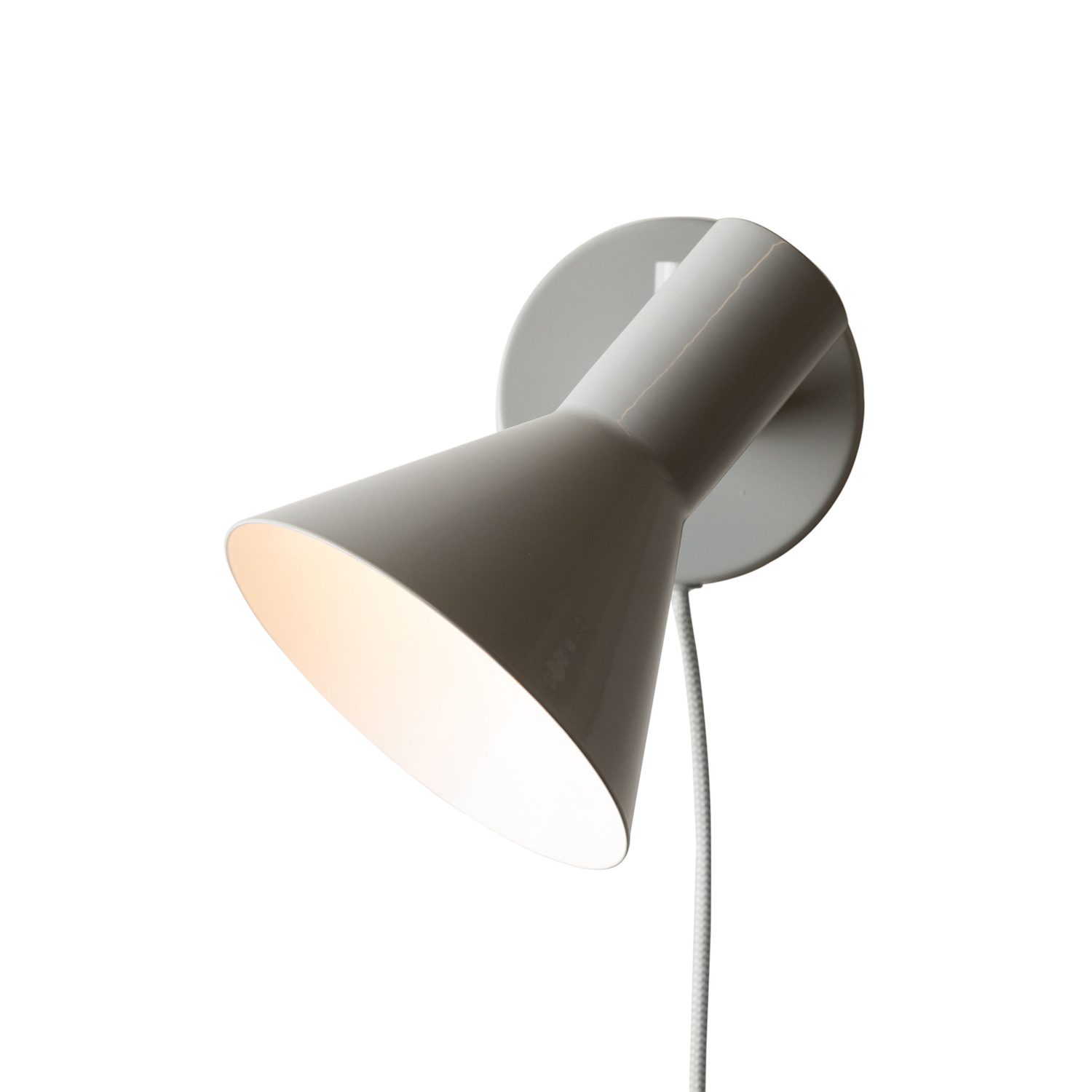 It's About Romi - Wall Light With Plug Stavanger - Grey - Iron