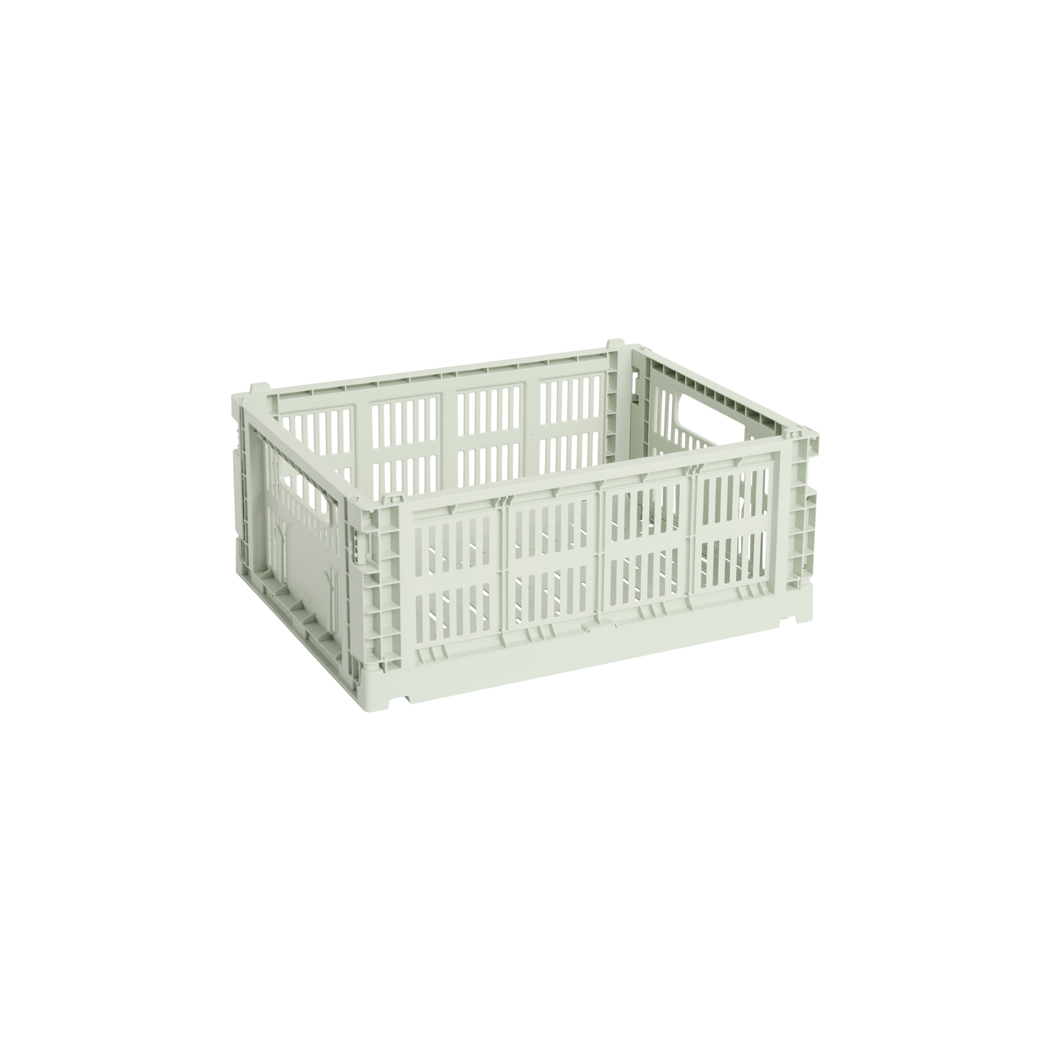 Hay Green - Basket Colour Crate - Recycled Polypropylene - Designer Studio