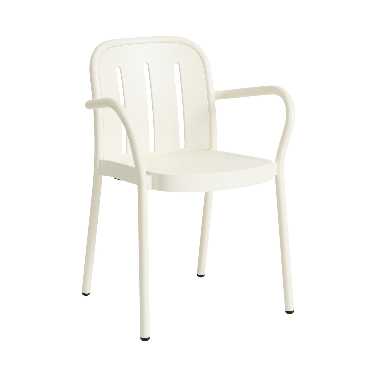 Hay Grey/Red/Cream - Stackable Armchair Deville - Designer Julien Renault