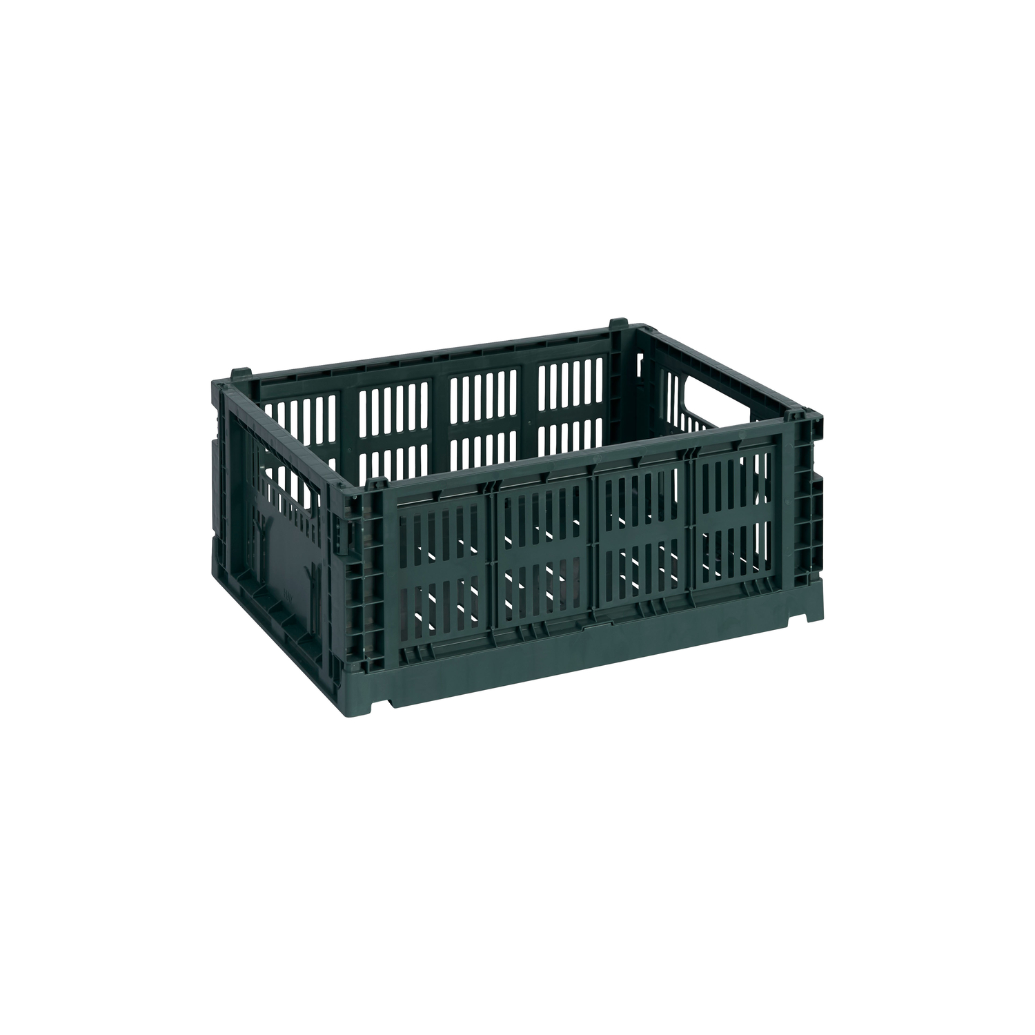 Hay Green - Basket Colour Crate - Recycled Polypropylene - Designer Studio