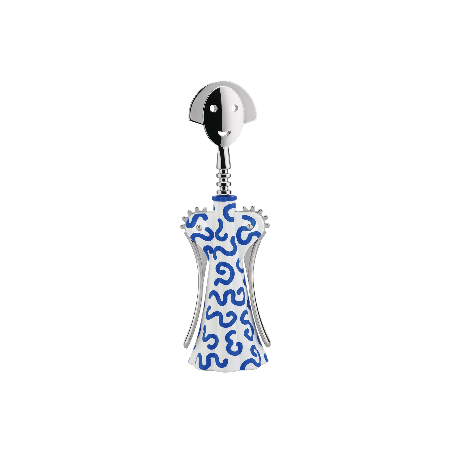 Alessi Blue - Bottle Opener Mendini - Alkipaper Biocomposite - Designer Alessandro Mendini