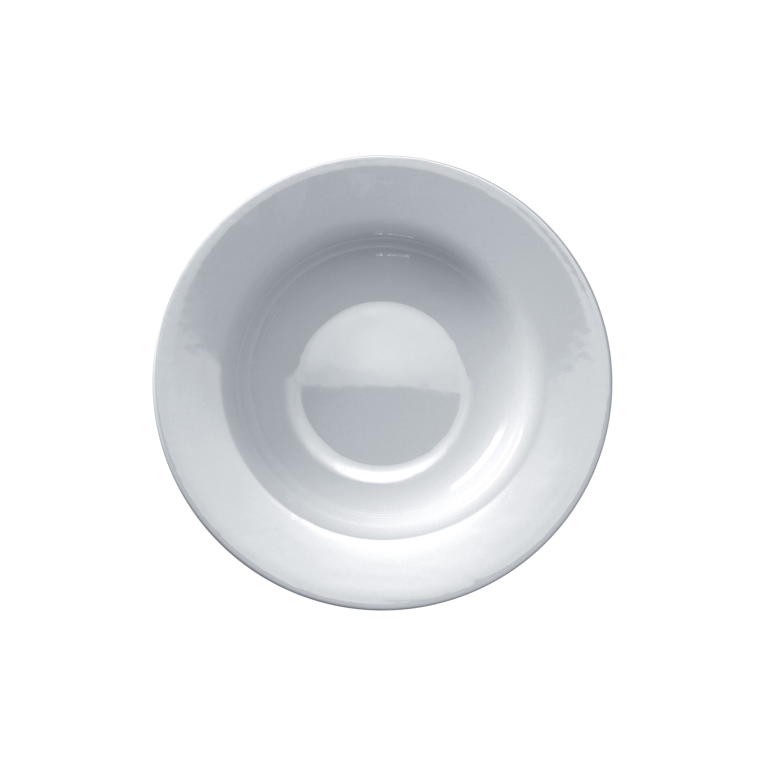 Alessi White - Soup Plate Platebowlcup - China - Designer Jasper Morrison