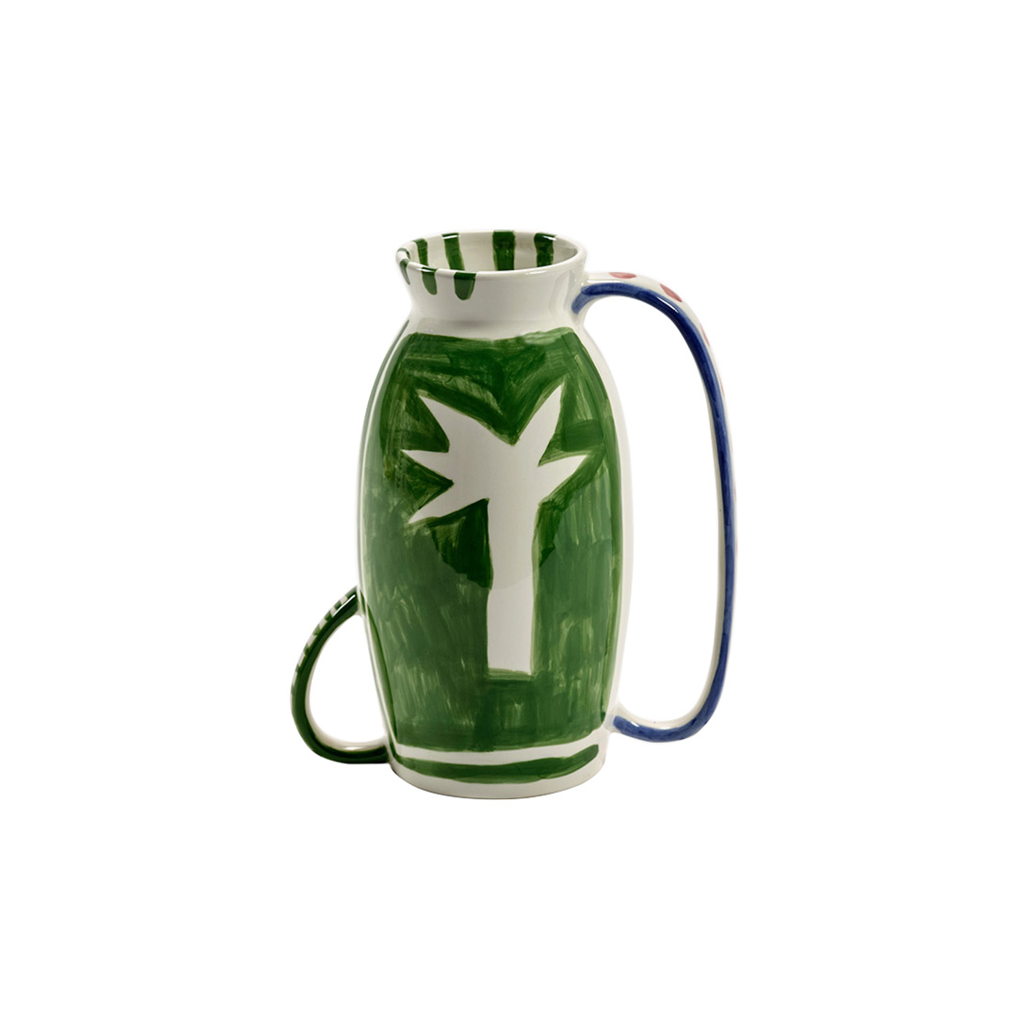 Serax - Vase Santiago De Borja - Bunt - Emaillierter Sandstein - Designer Shurleey