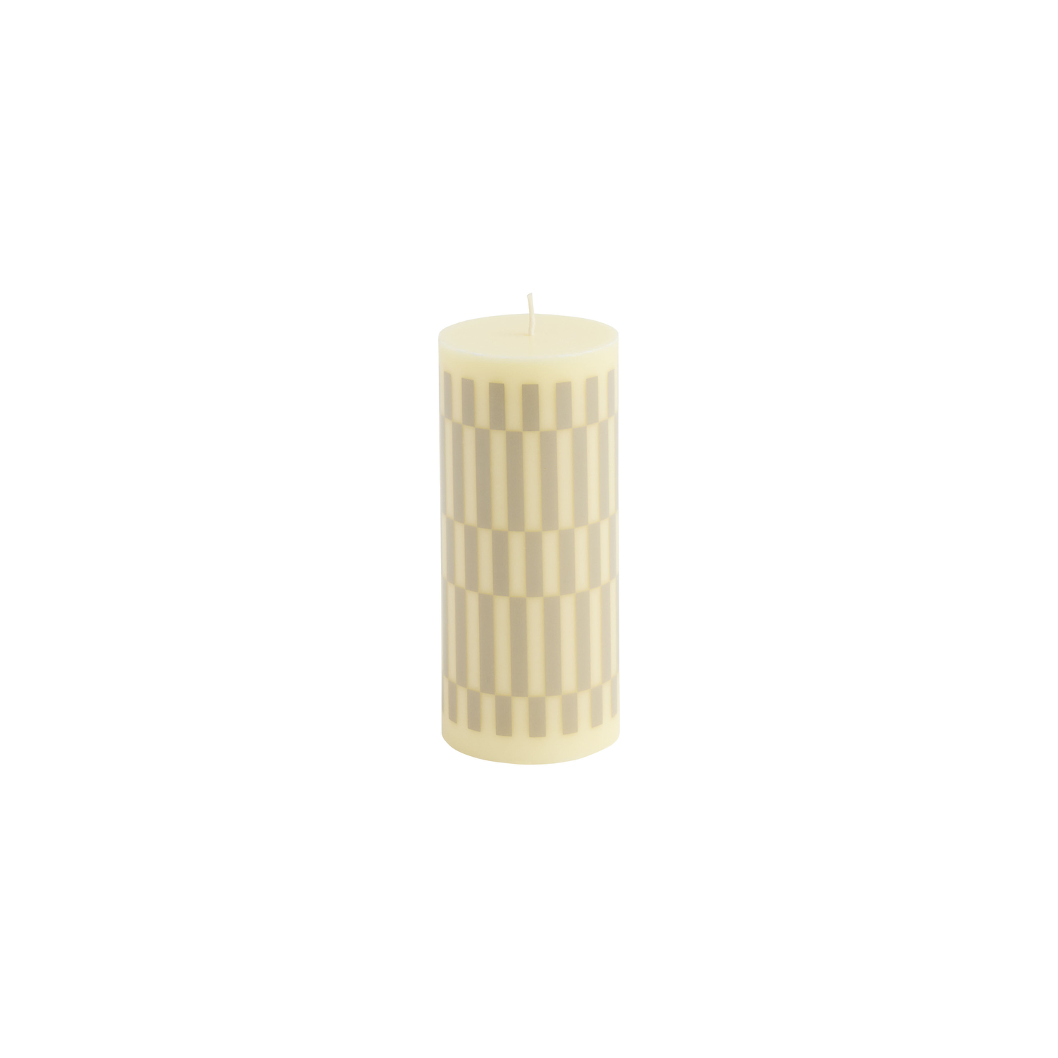 Hay - Block Candle Column - Multicoloured - Stearin