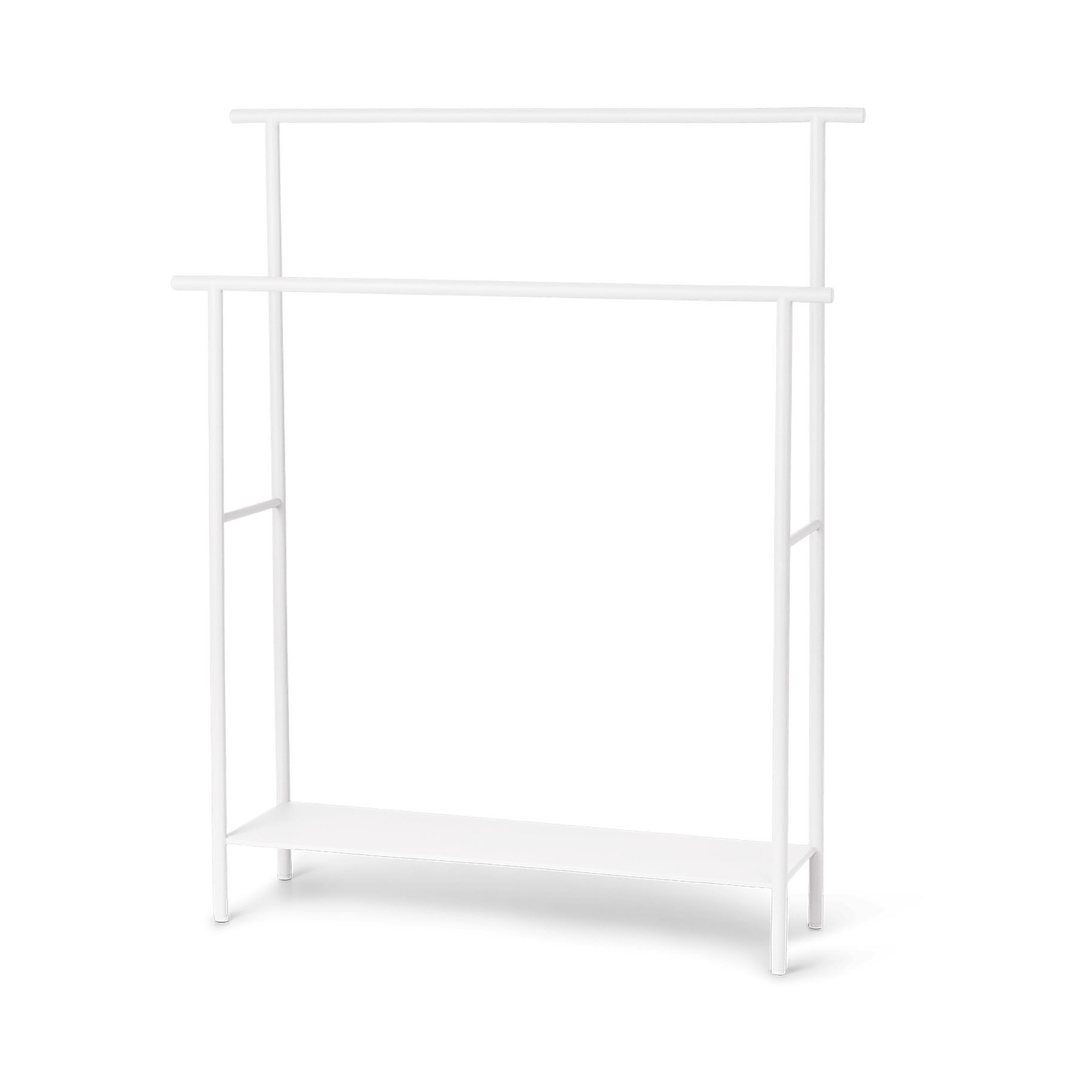 Ferm Living White - Towel Rail Dora - Stainless Steel - Designer Trine Andersen