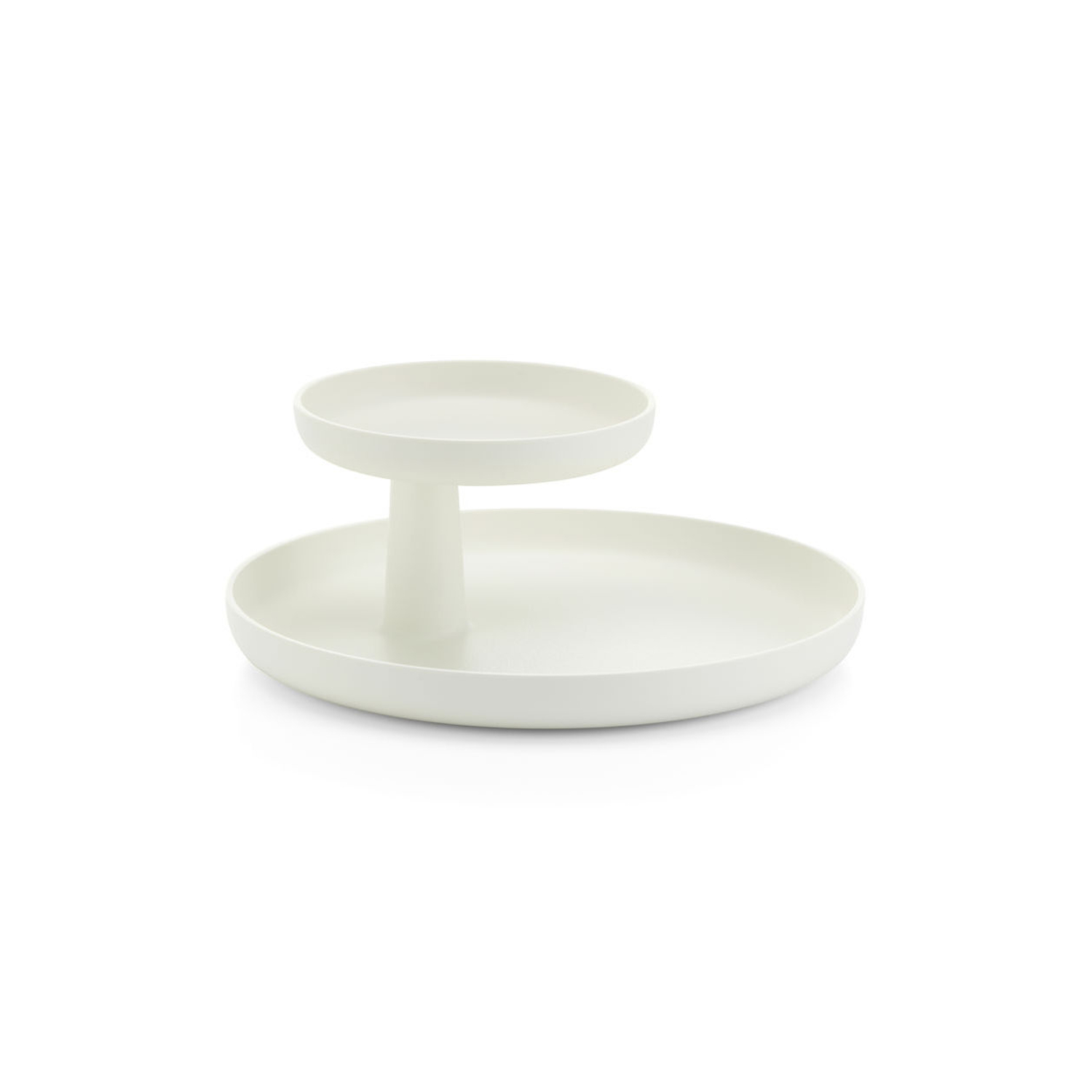 Vitra - Plateau Rotary Trays - Blanc - ABS - Designer Jasper Morrison