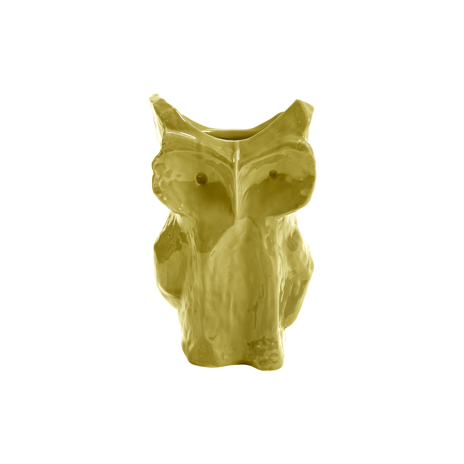 Serax - Vase After Midnight - Gelb - Emaillierter Sandstein - Designer Marni