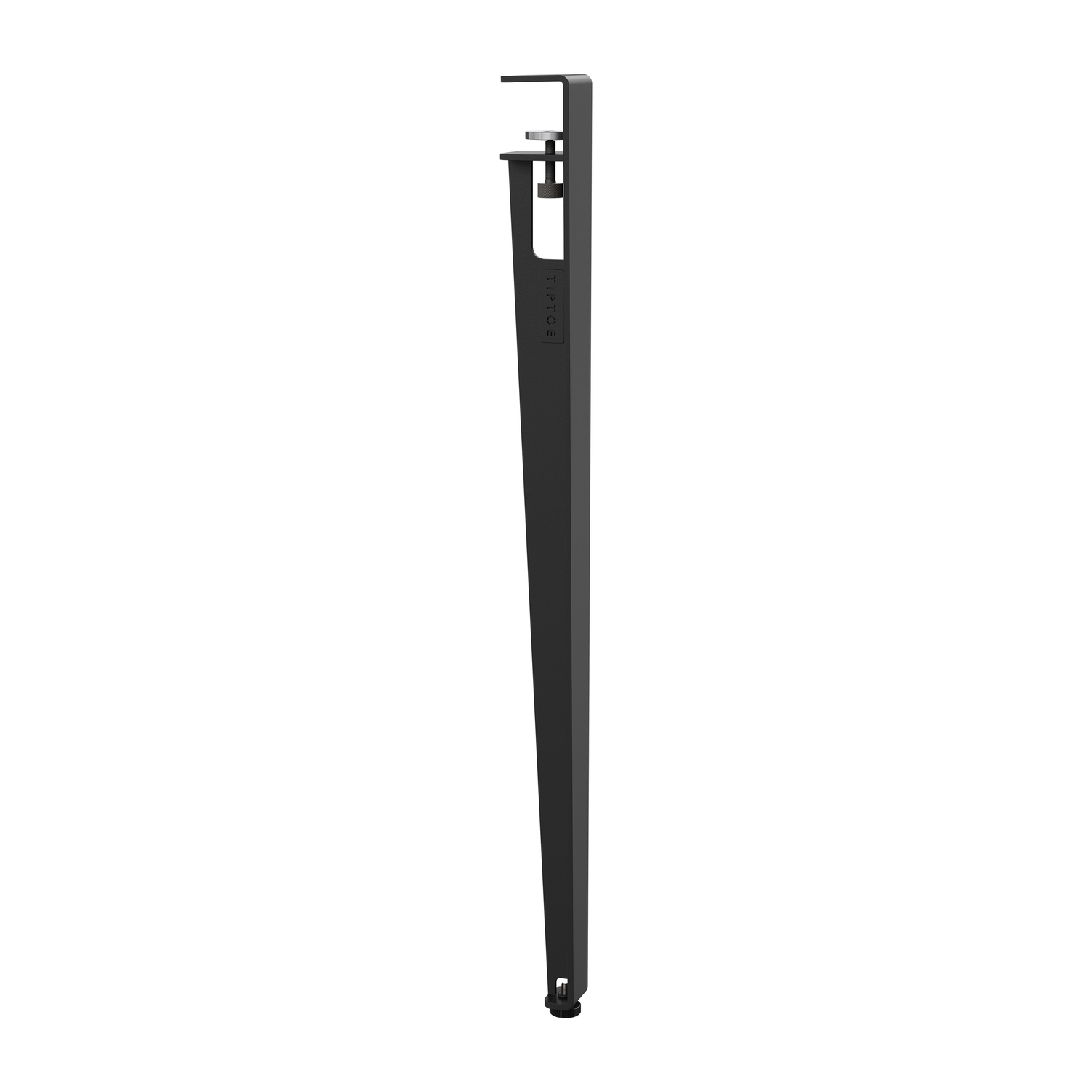 Tiptoe Black - Base, Legs Pieds & Plateaux - Powder Coated Steel - Designer Matthieu Bourgeaux