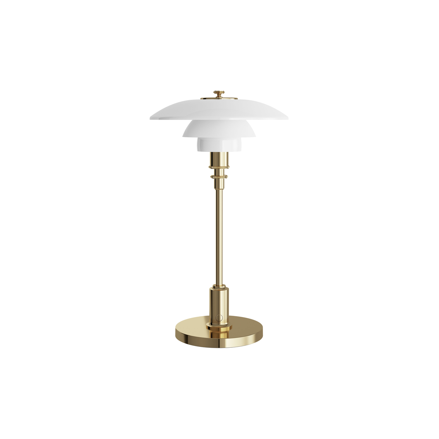 Louis Poulsen Gold - Wireless Rechargeable Outdoor Lamp Ph - Brass - Designer Poul Henningsen