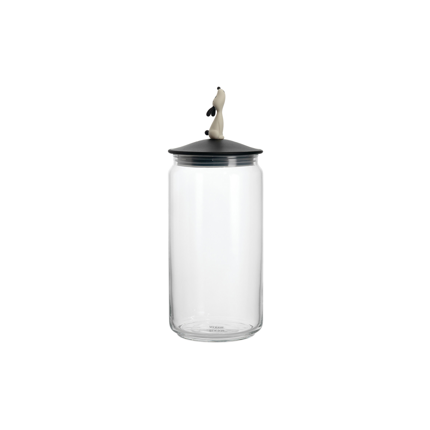 Alessi Black - Airtight Jar Animaux - Thermoplastic Resin - Designer Miriam Mirri