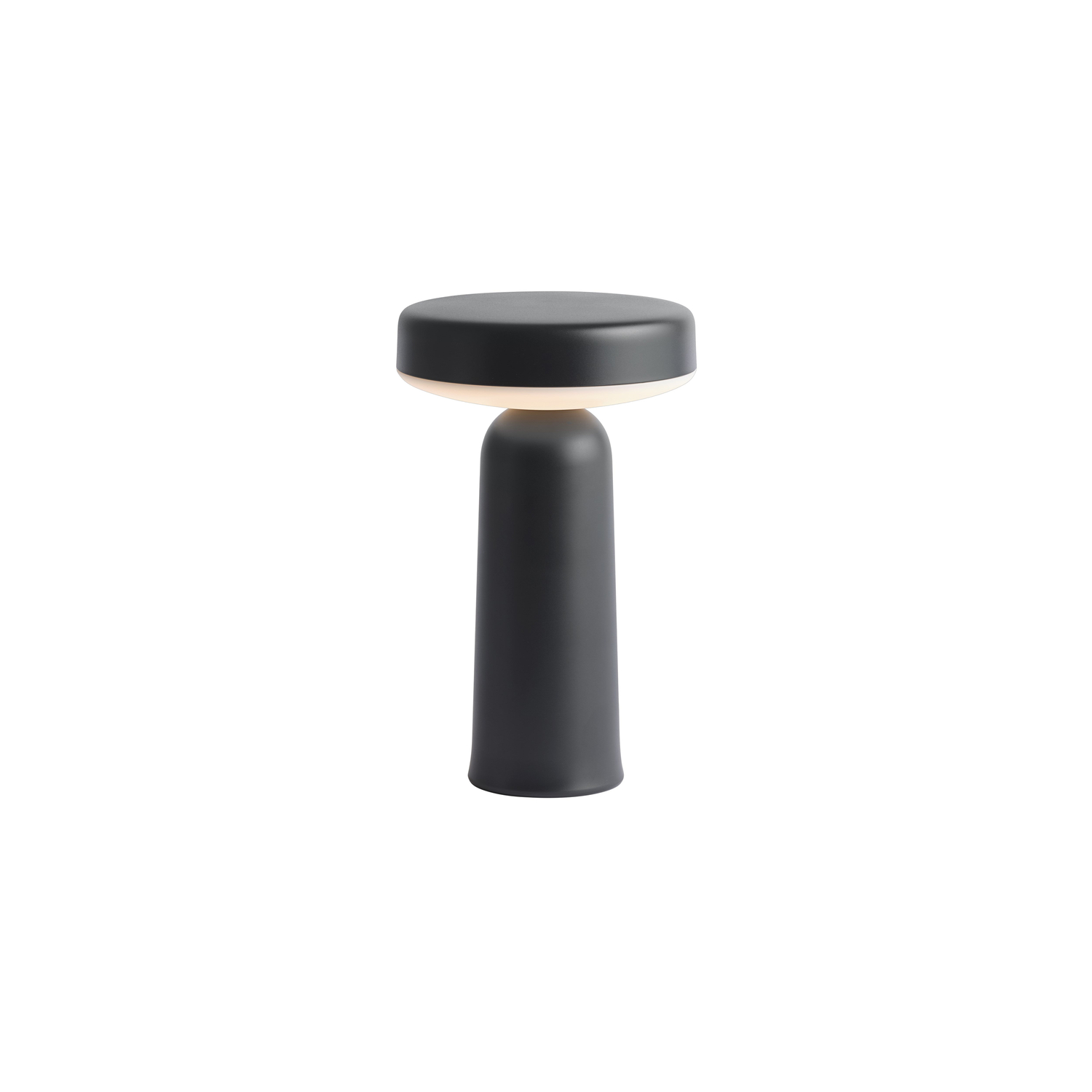 Muuto - Wireless Rechargeable Outdoor Lamp Ease - Black - Moulded Abs Plastic - Designer Johan Van Hengel