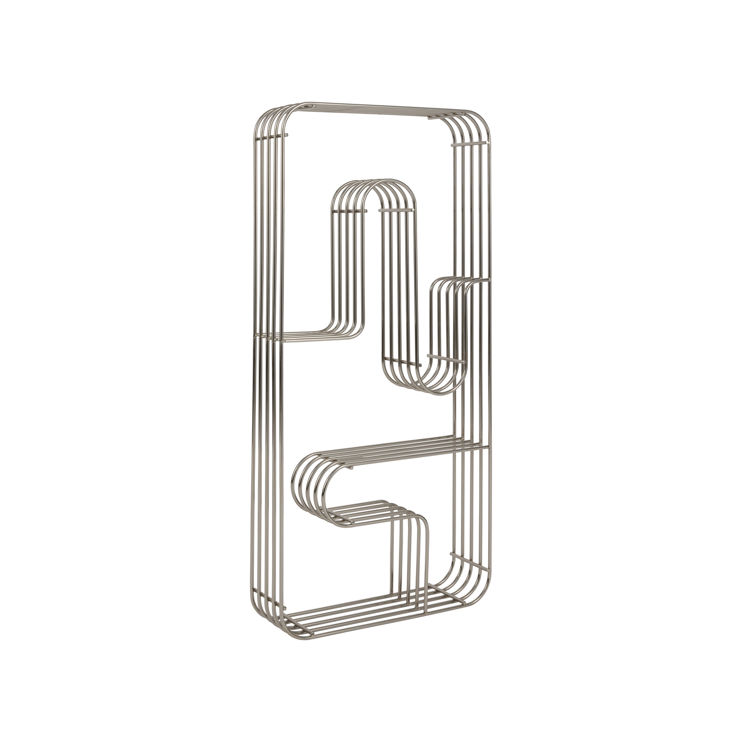 Aytm Silver - Wall Shelf Curva - Steel
