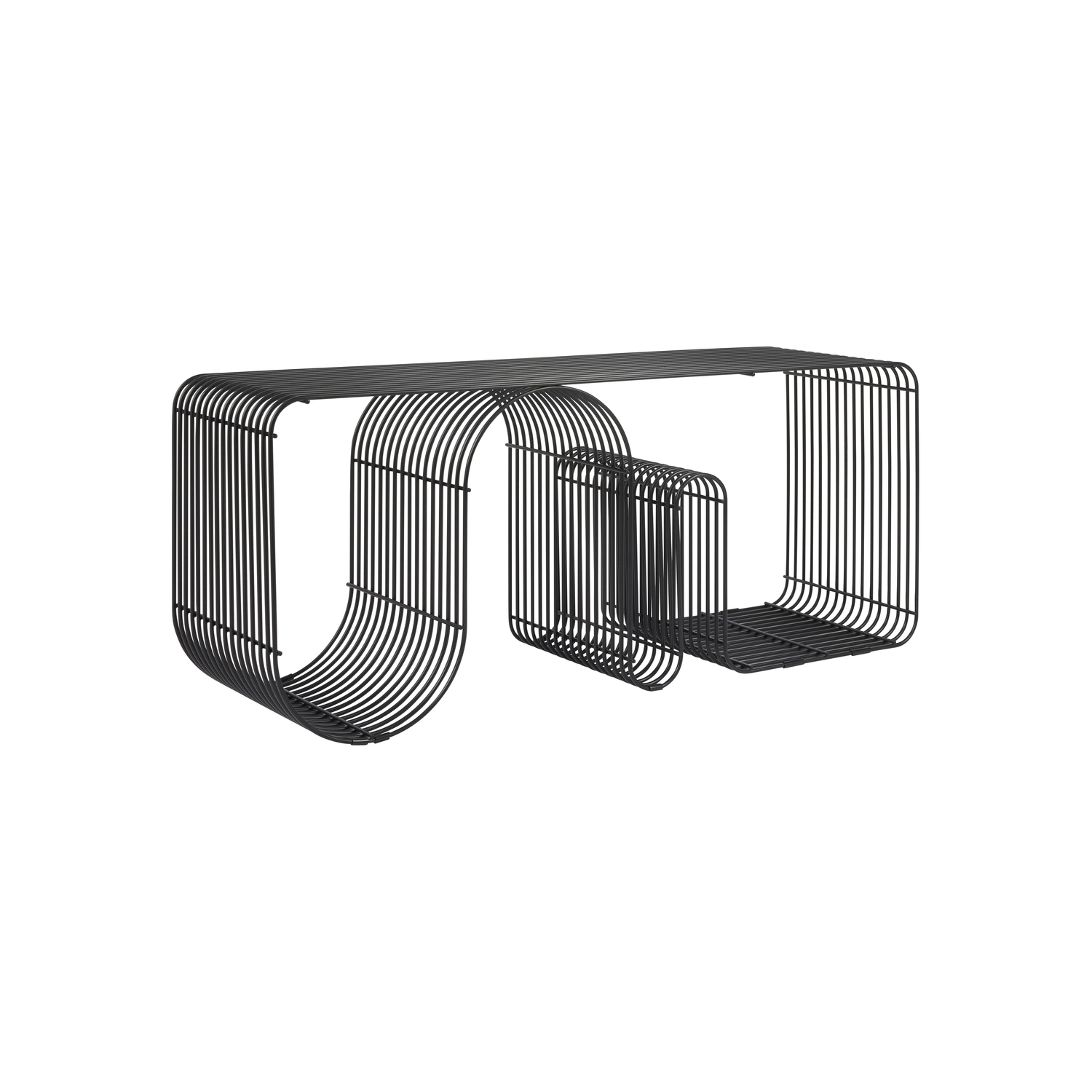 Aytm Black - Bench Curva - Steel