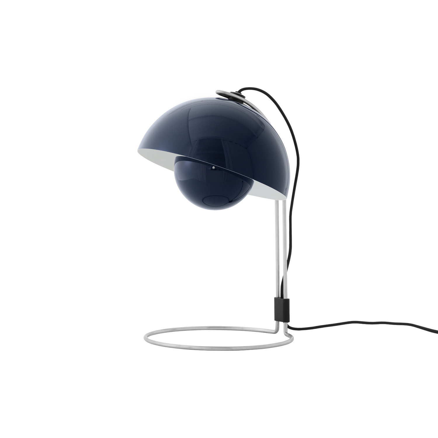 Tradition Blu &Tradition - Lampada Da Tavolo Flowerpot - Acciaio - Designer Verner Panton