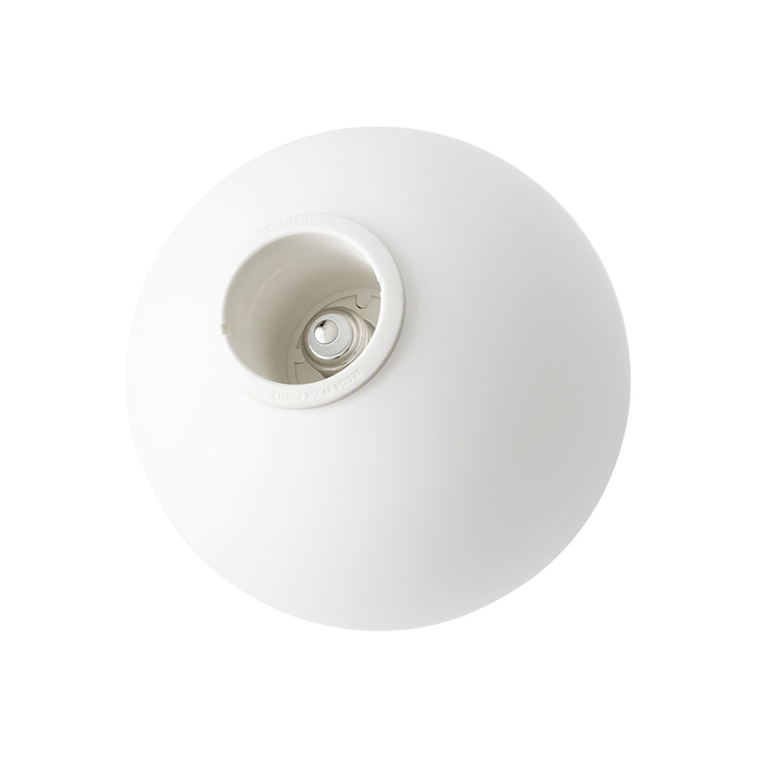 Audo Copenhagen White - Led Bulb E27 Tr Bulb - Opal Glass - Designer Tim Rundle