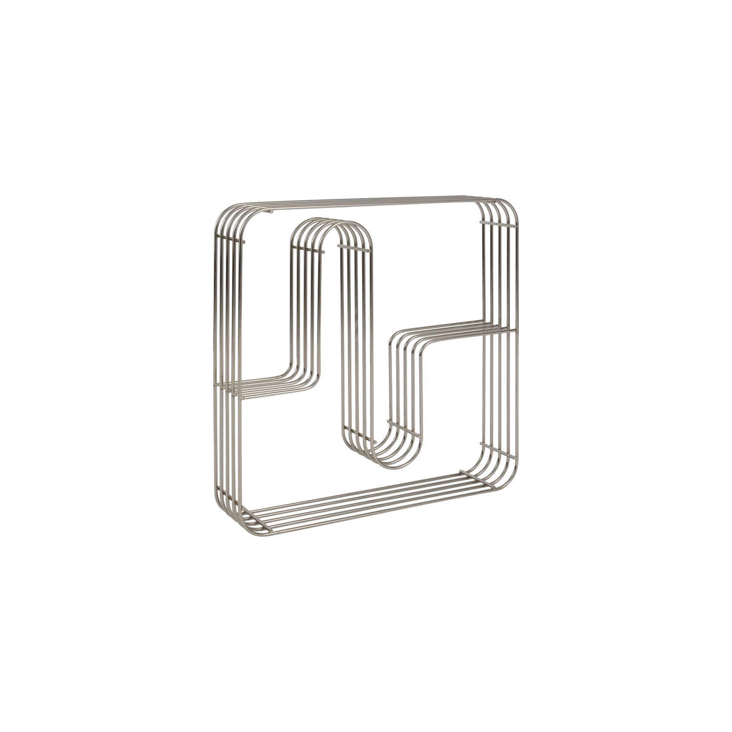 Aytm Silver - Wall Shelf Curva - Steel