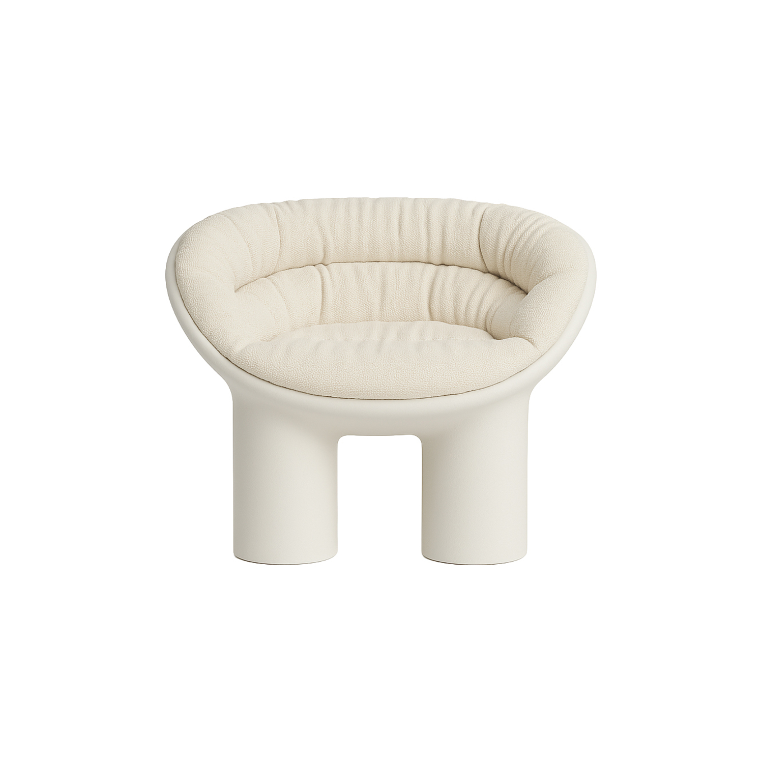 Driade White - Accessory Roly Poly - Cotton - Designer Faye Toogood