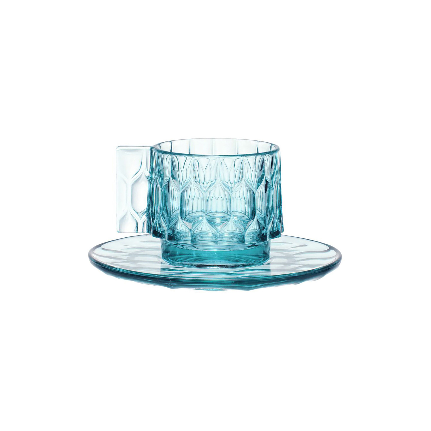 Kartell Blue - Coffee Cup Jellies Family - Thermoplastic Technopolymer - Designer Patricia Urquiola