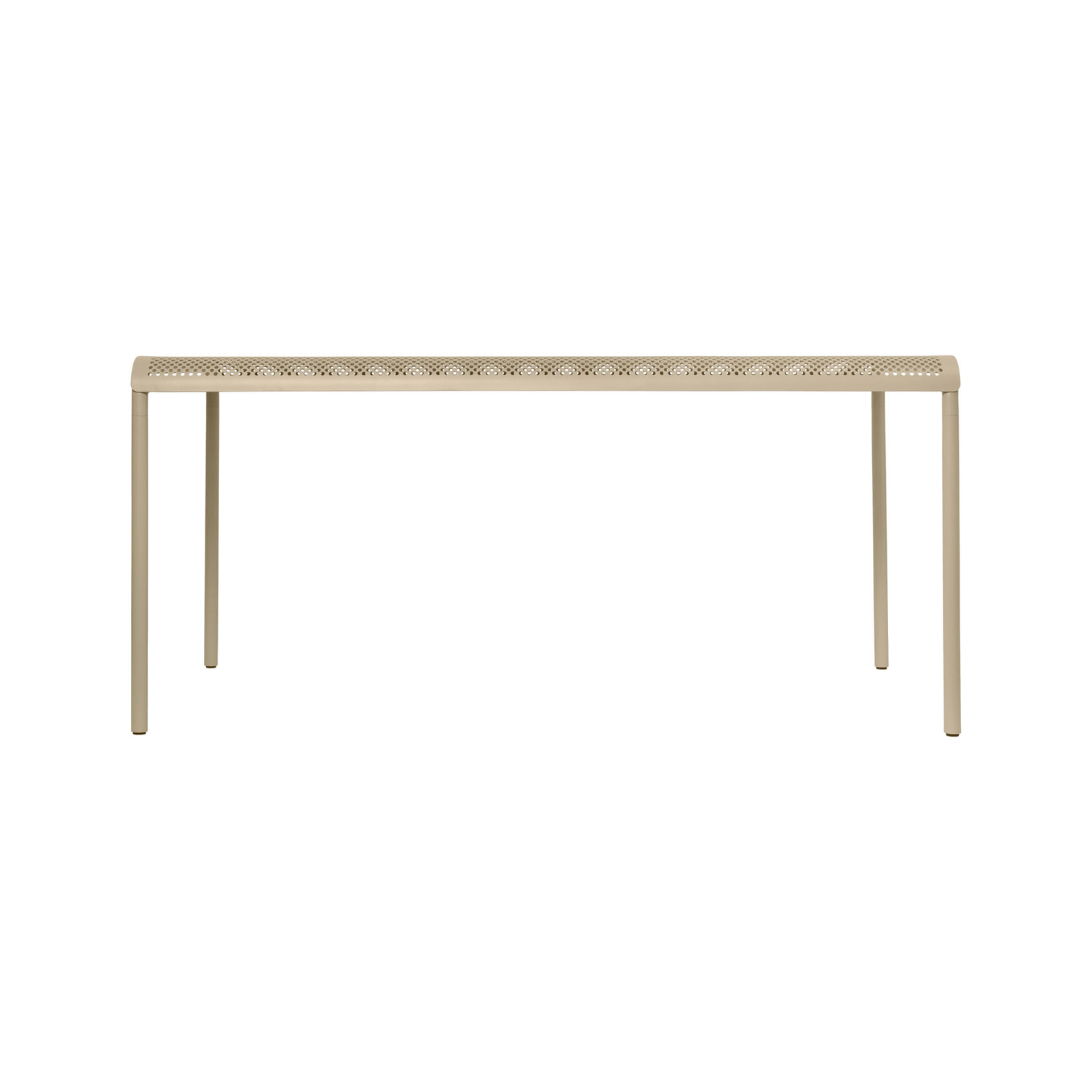 Ferm Living Beige - Rectangular Table Dapple - Galvanised Powder-Coated Steel - Designer Says Who