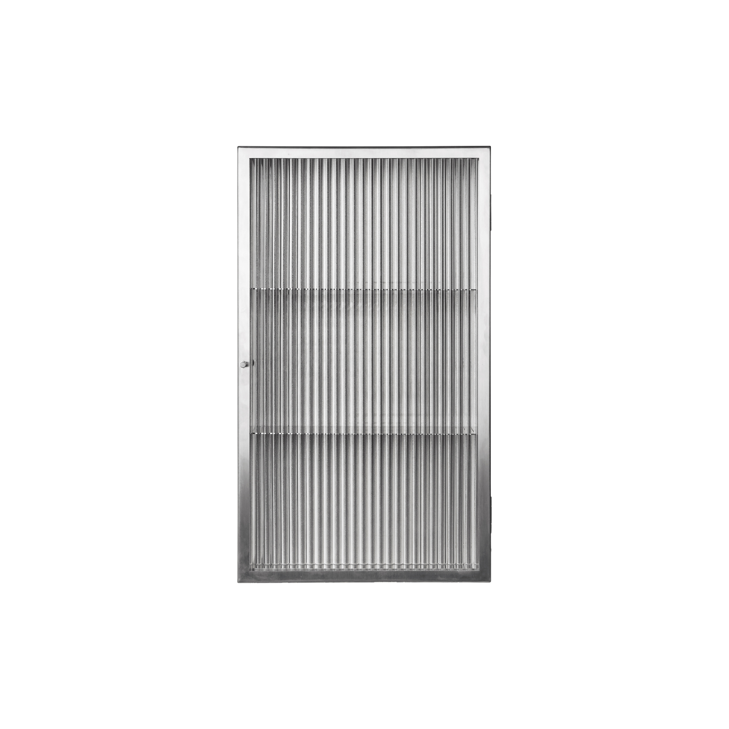 Ferm Living Light/Dark - Wall Storage Haze - Metal - Fluted Glass