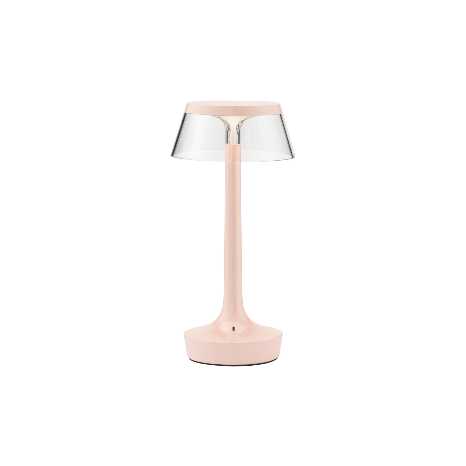 Flos - Lampe Sans Fil Rechargeable Bon Jour - Rose - Abs - Designer Philippe Starck