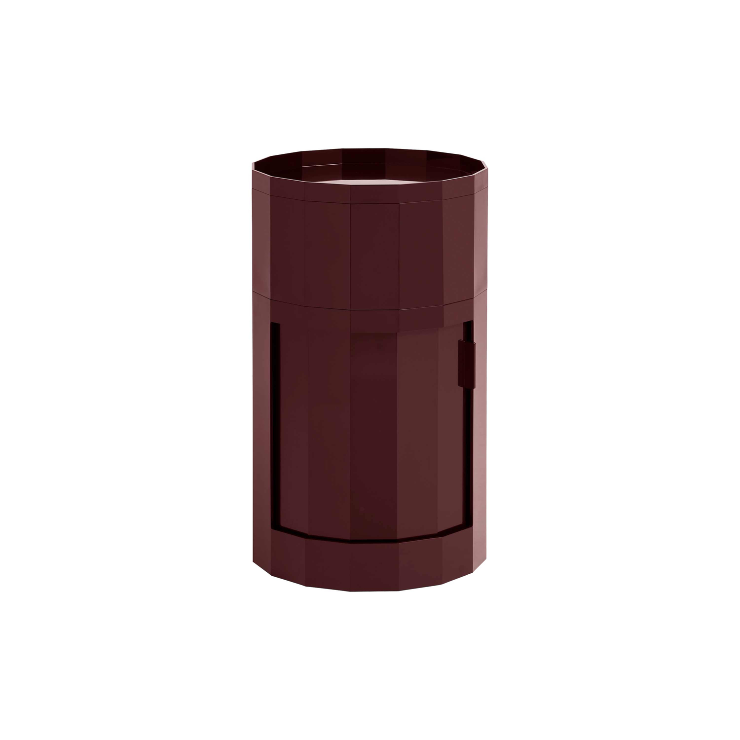 Hay Red - Storage Facet - Recycled Abs - Designer Stefan Scholten
