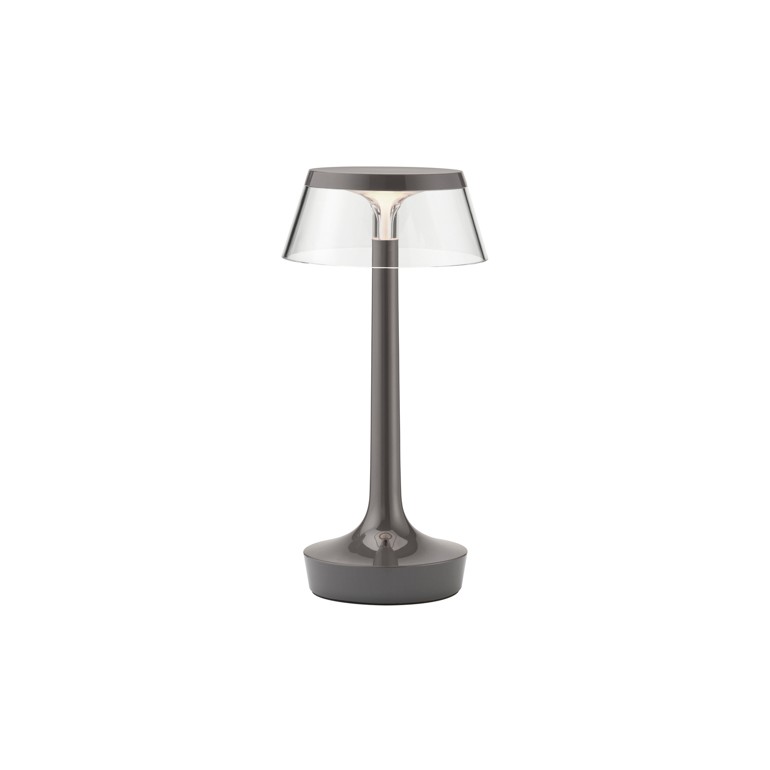 Flos Grey - Wireless Rechargeable Lamp Bon Jour - Abs - Designer Philippe Starck