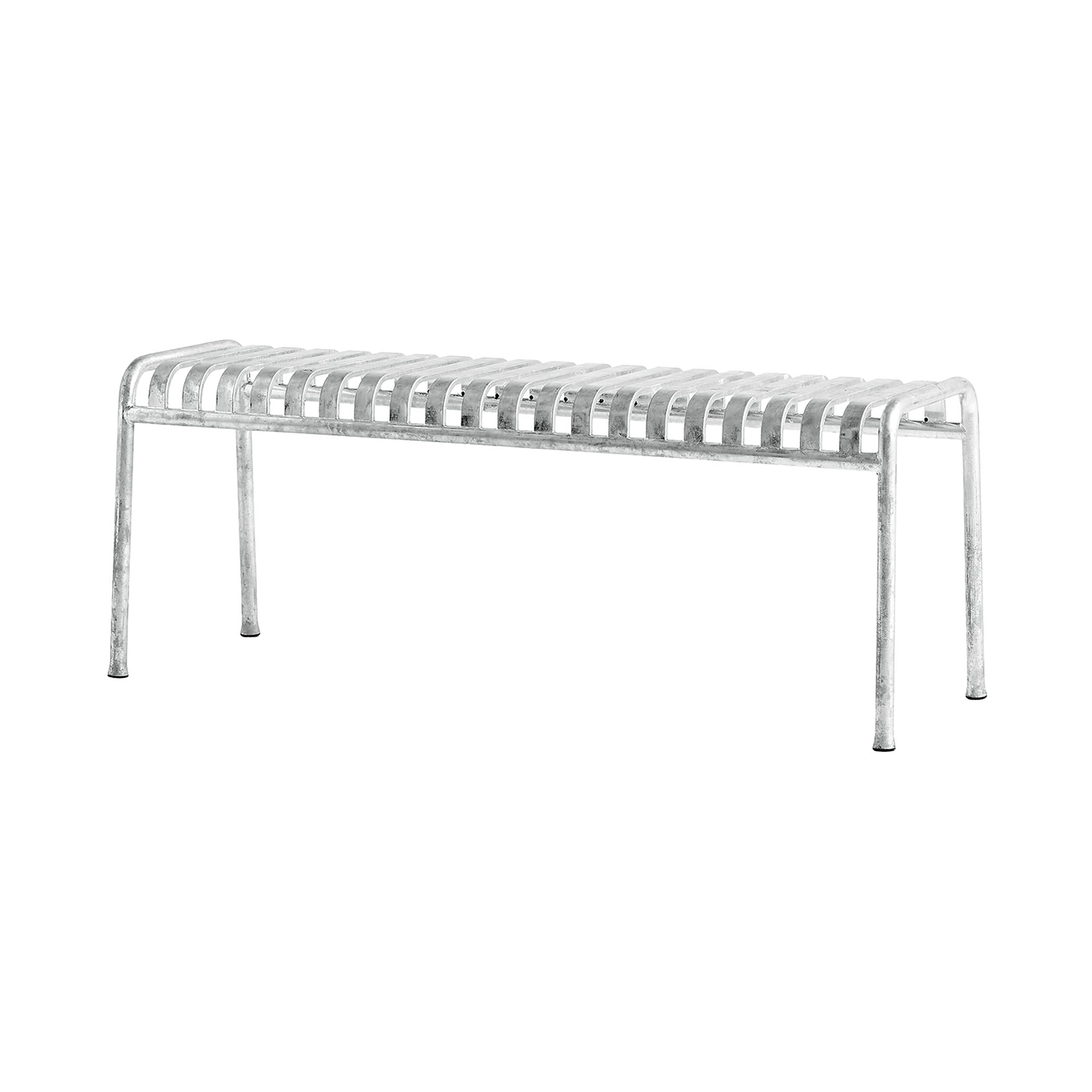 Hay Grey - Bench Palissade - Metal - Galvanized Steel - Designer Ronan & Erwan Bouroullec