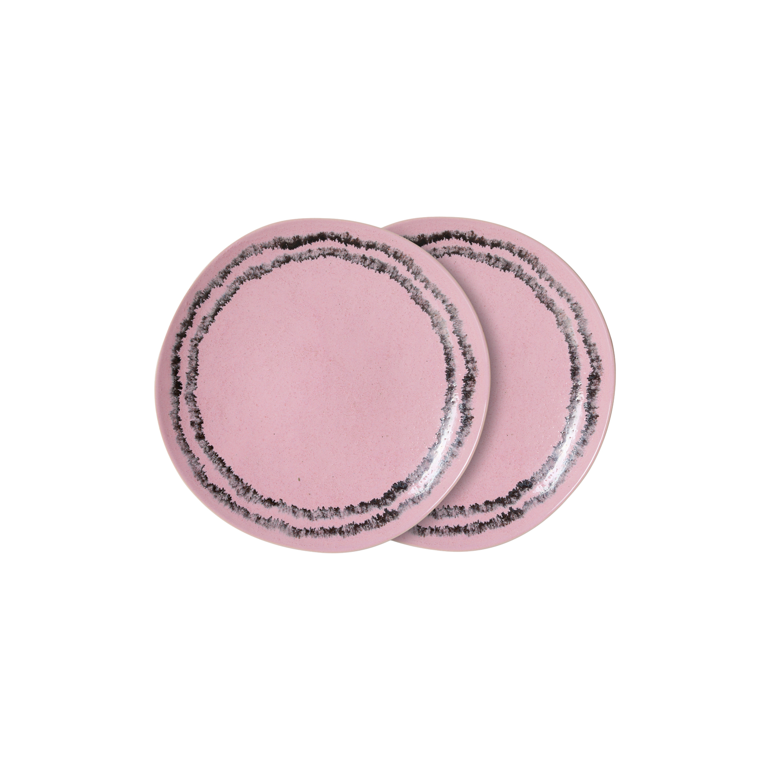 HK LIVING - Assiette à dessert 70s ceramics - Rose - Grès émaillé HK LIVING - Assiette à dessert 70s ceramics - Rose - Grès émaillé