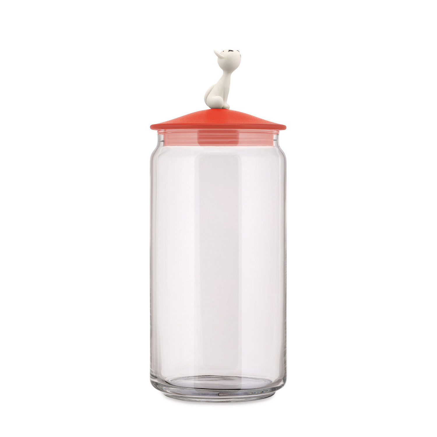 Alessi - Bocal hermétique Animaux - Orange - Résine thermoplastique - Designer Miriam Mirri