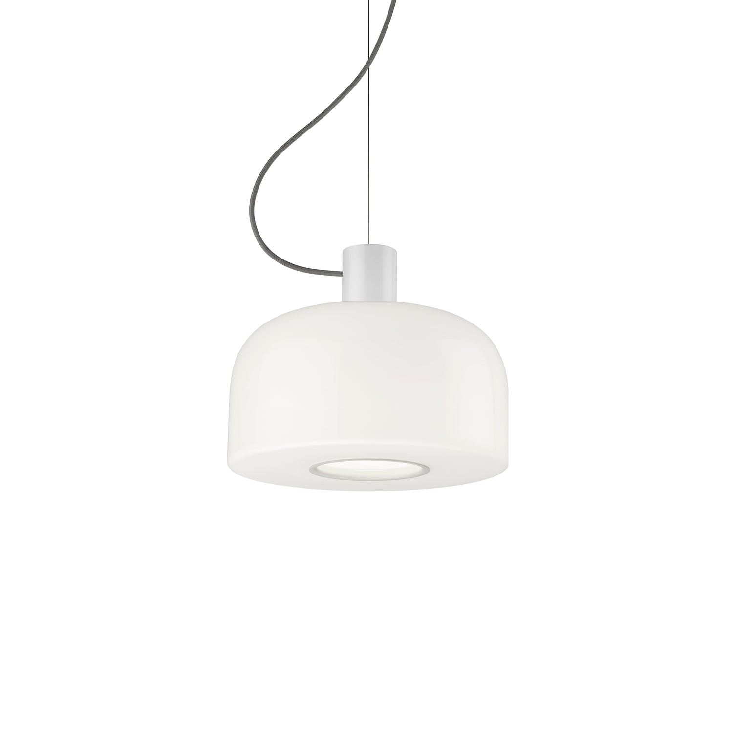 Flos - Pendant Bellhop - White - Triplex Opaline Glass - Designer Barber & Osgerby
