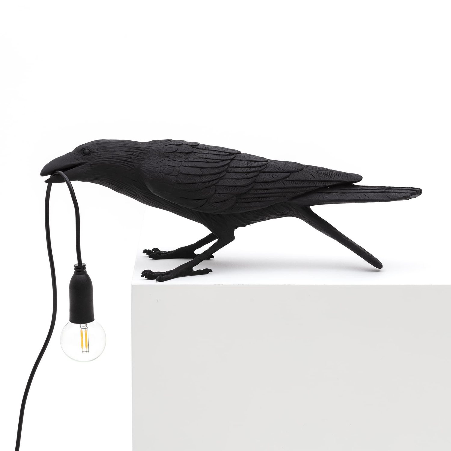 Seletti Black - Table Lamp Animaux - Resin - Designer Marcantonio