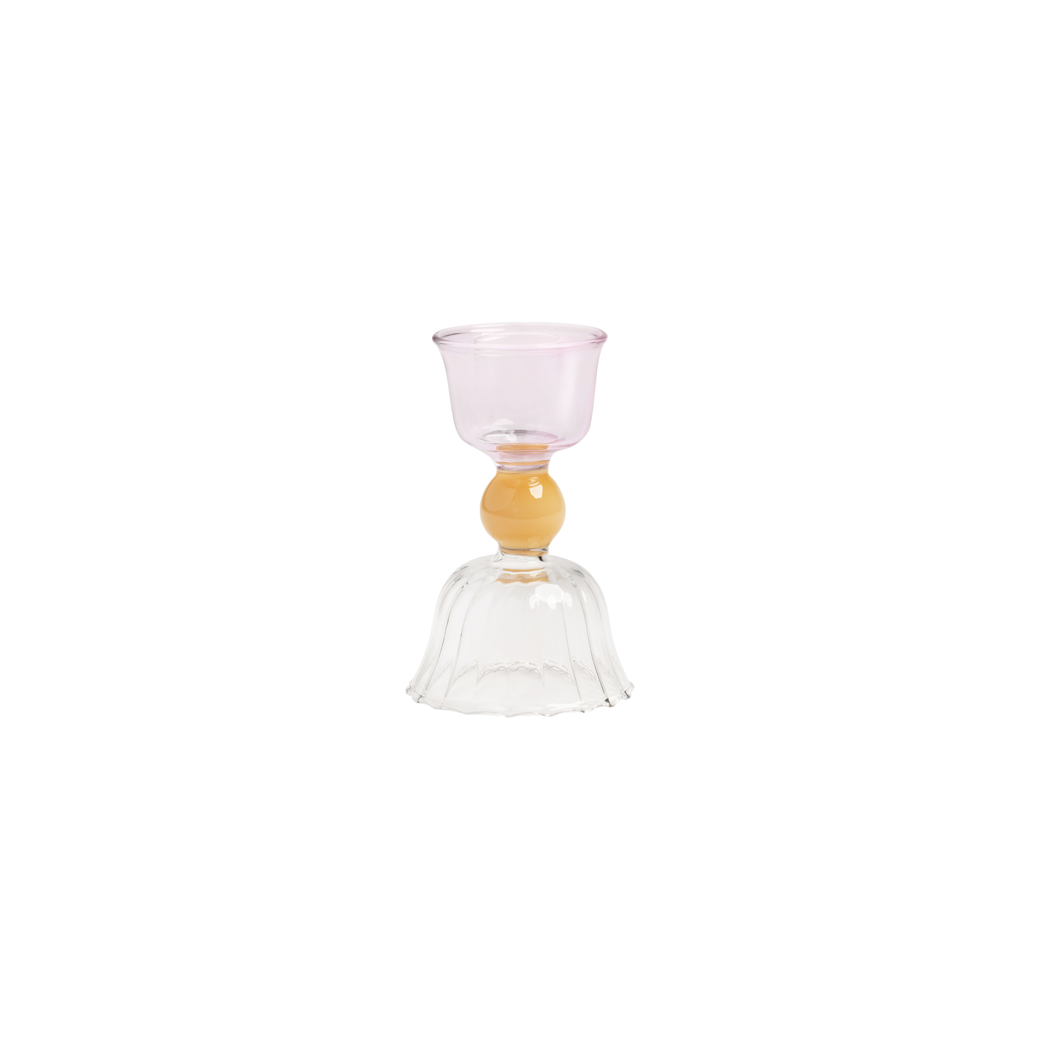 Klevering & - Candle Stick Tulip - Multicoloured - Glass
