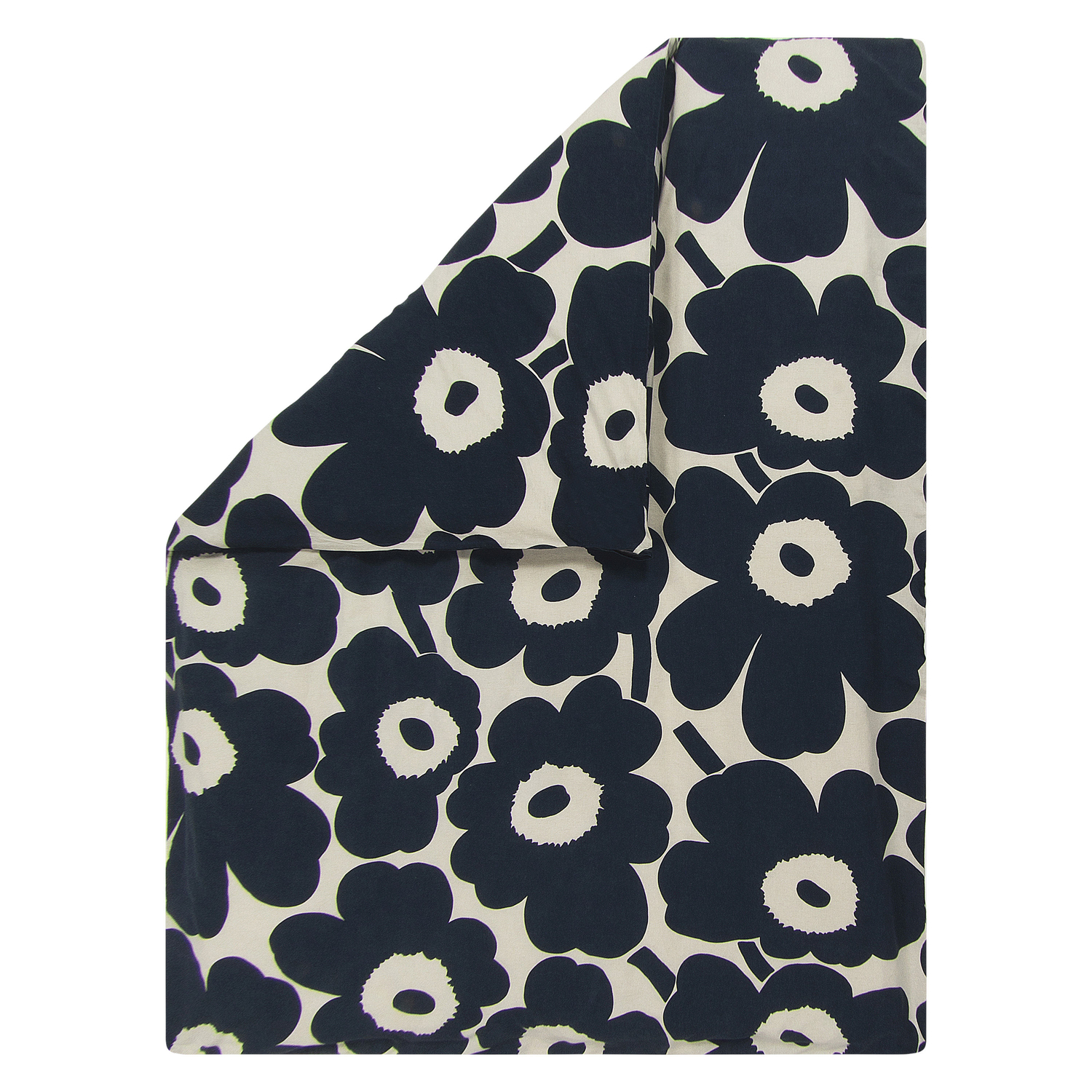 Marimekko Blue - Duvet Cover 240 X 220 Cm Lit - Linen - Designer Maija Isola