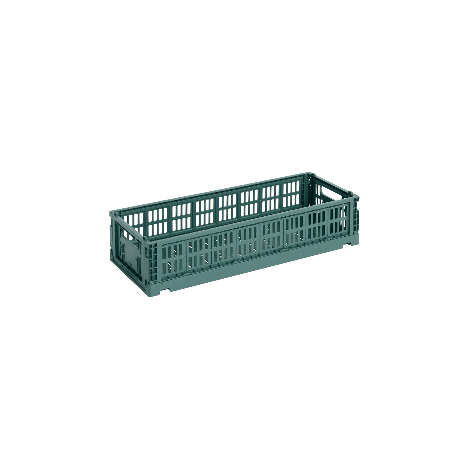 Hay Green - Basket Colour Crate - Recycled Polypropylene - Designer Studio