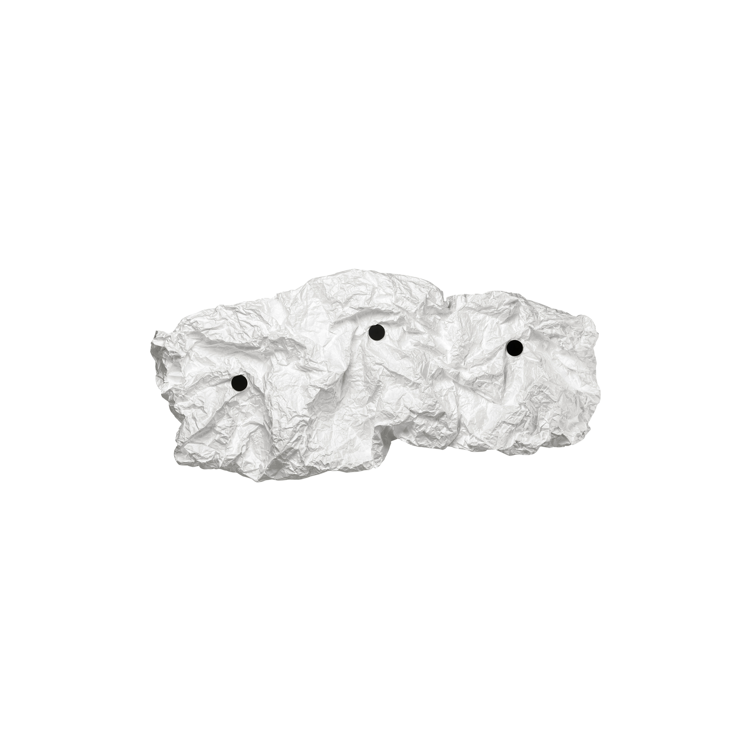 Flos - Wandleuchte Maap - Weiß - Tyvek - Designer Erwan Bouroullec