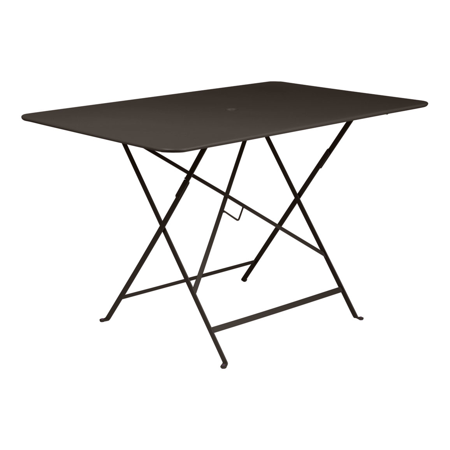 Fermob - Rectangular table Bistro - Brown - Lacquered steel - Designer Studio Fermob