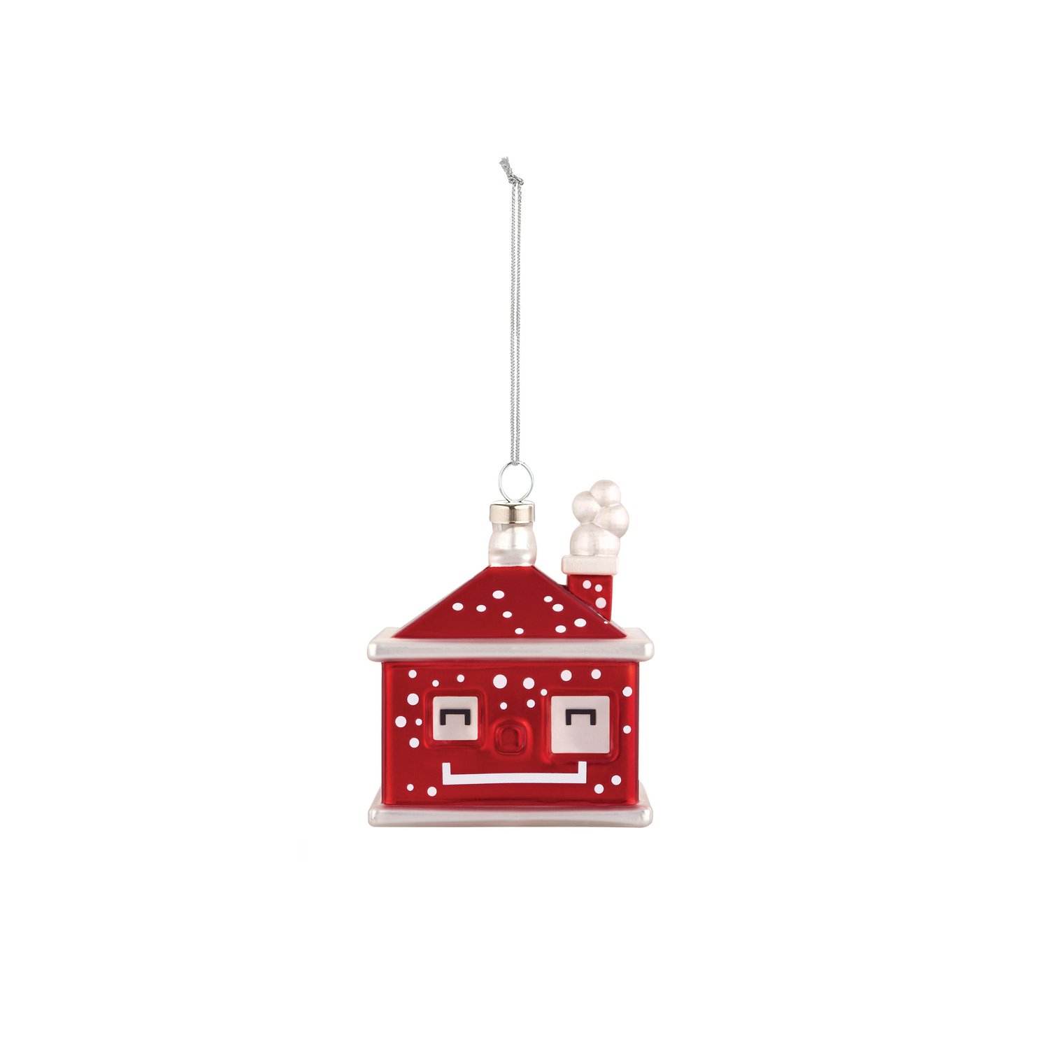 Alessi Red - Bauble Noël - Blown Glass - Designer Massimo Giacon Small