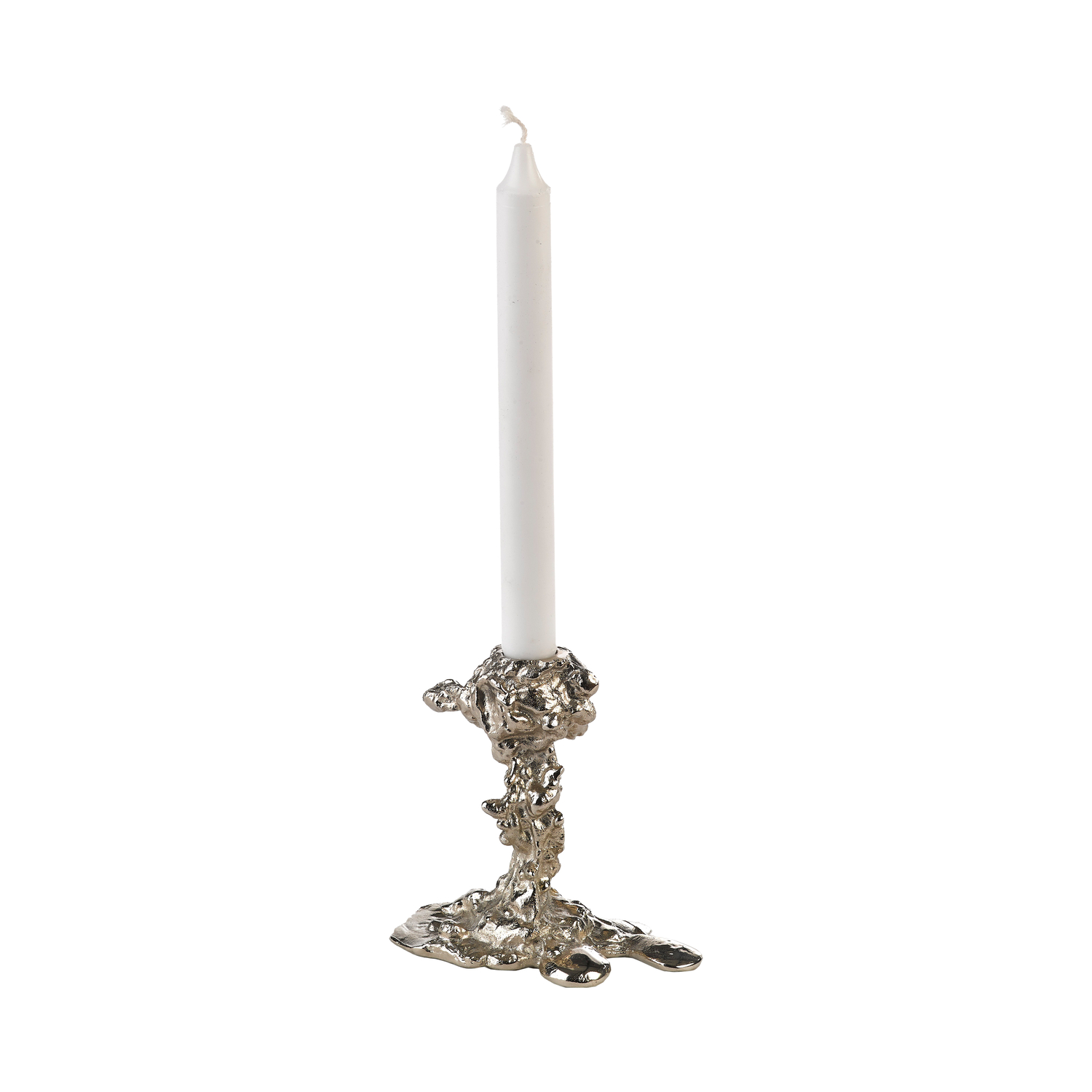 Pols Potten Silver - Candle Stick Drip - Aluminium