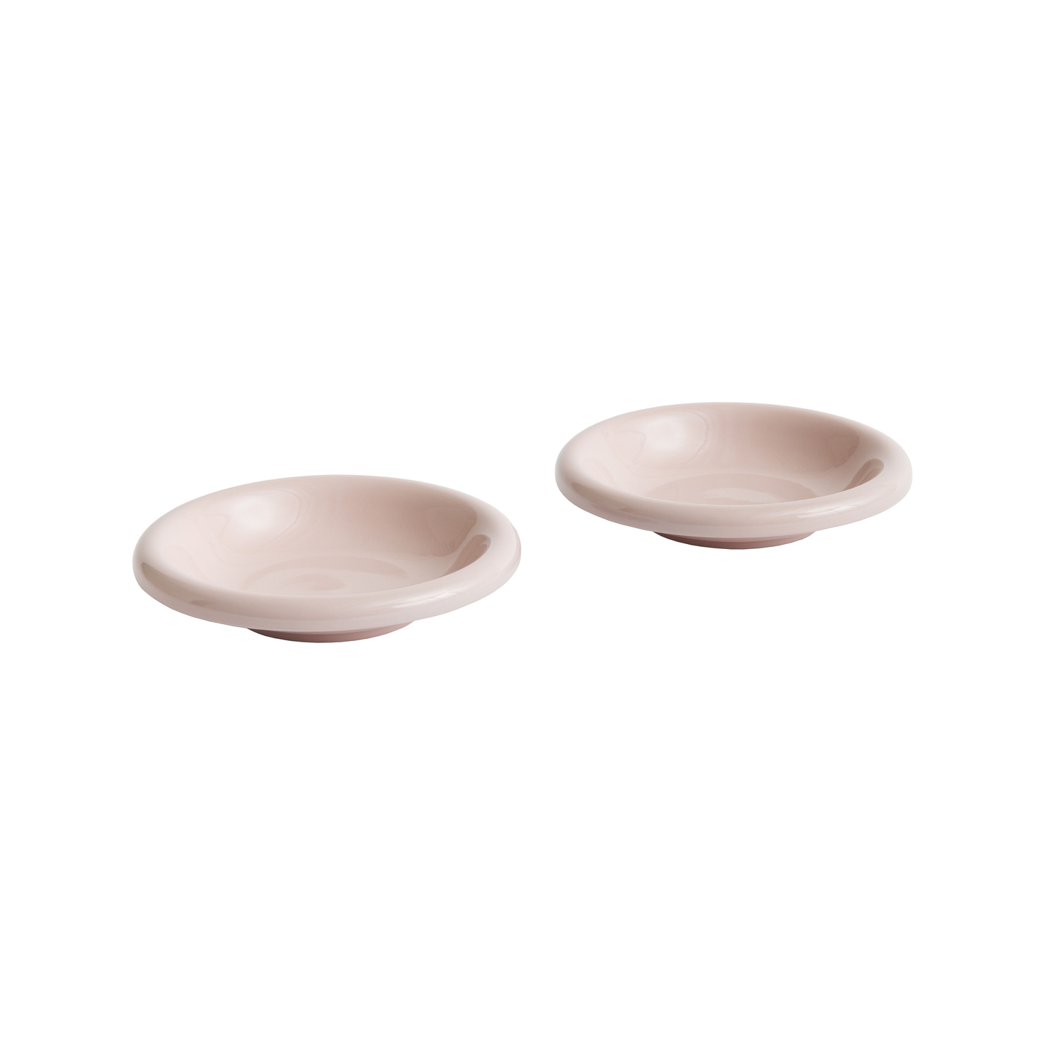 Hay Pink - Ø 20 X H 4 Cm - Set Of 2 Barro - Sandstone - Designer Pereira Office
