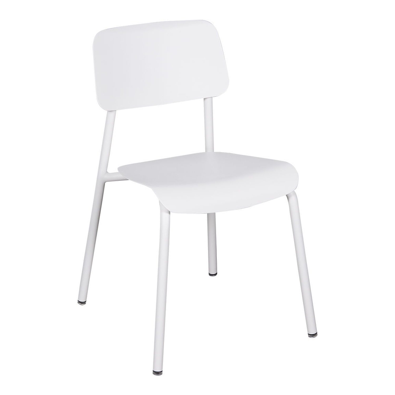 Fermob White - Stacking Chair Studie - Aluminium - Designer Tristan Lohner
